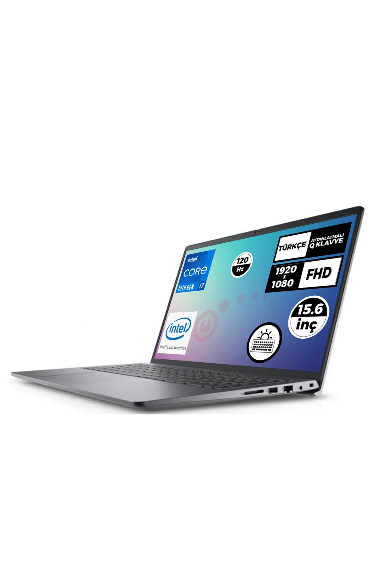 Dell Vostro 3530 i7-1355U 32GB 1TB SSD 15.6" FHD 120Hz Freedos Laptop N1601PVNB3530U 004