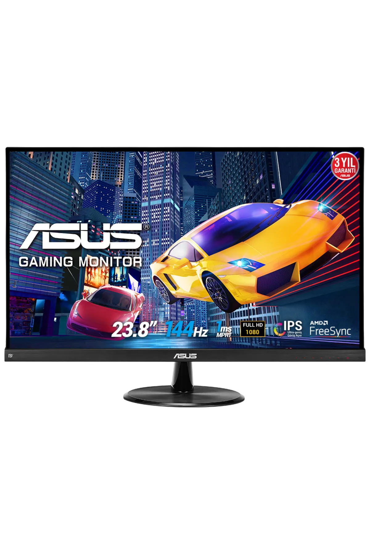 Asus Vp249qgr 23.8" 144hz 1ms Display Port, Hdmı Freesync Full Hd Ips Gaming Monitör