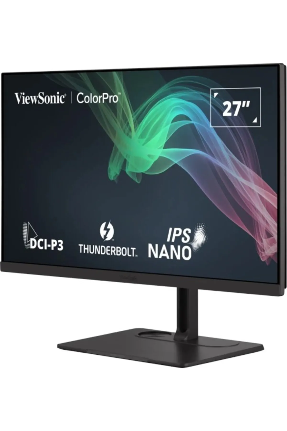 ViewSonic VP2776T-4K 98 DCI-P3 ve %100 sRGB Kapsama Alanına Sahip 27" 4K Thunderbolt 4 Monitör