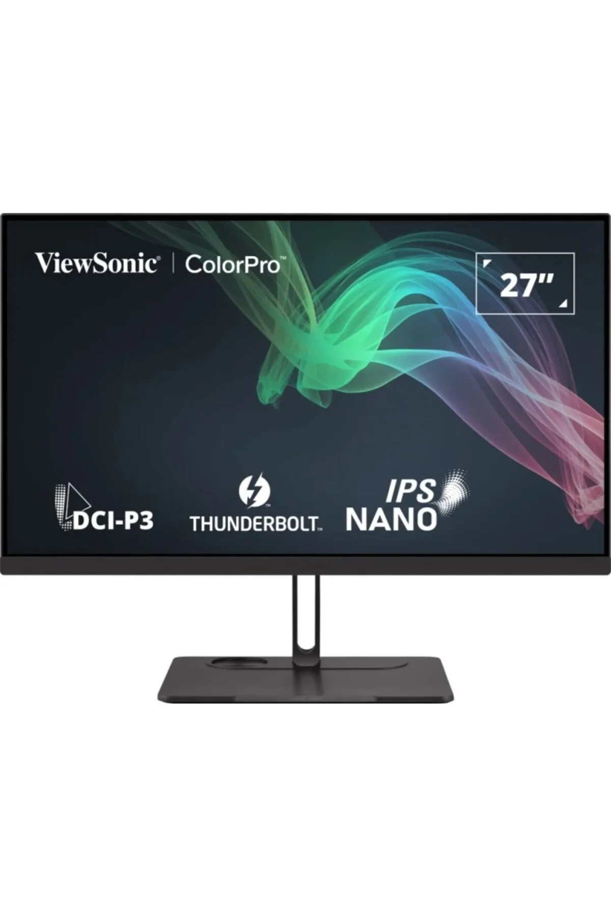 ViewSonic VP2776T-4K 98 DCI-P3 ve %100 sRGB Kapsama Alanına Sahip 27" 4K Thunderbolt 4 Monitör