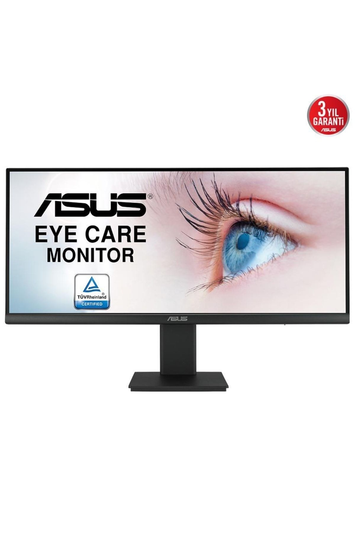 Asus VP299CL 29 IPS 21:9 Ultra-wide FHD 2560 x 1080 1MS 75HZ DP HDM USB-C MM VESA 3YIL EYECAR FLICK