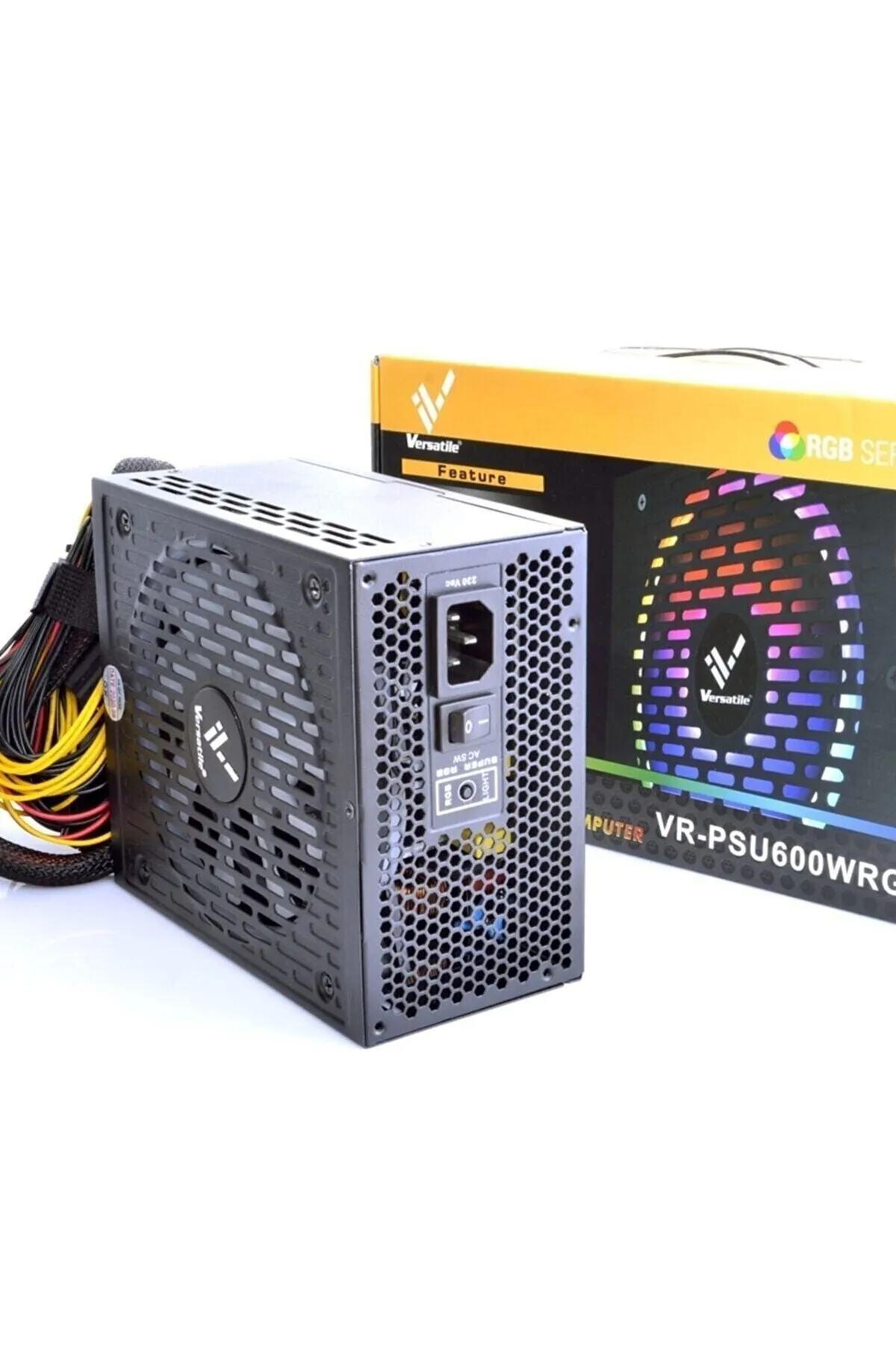 versatile " Vr-psu600wrgb 600w 80+ Bronze Güç Kaynağı "