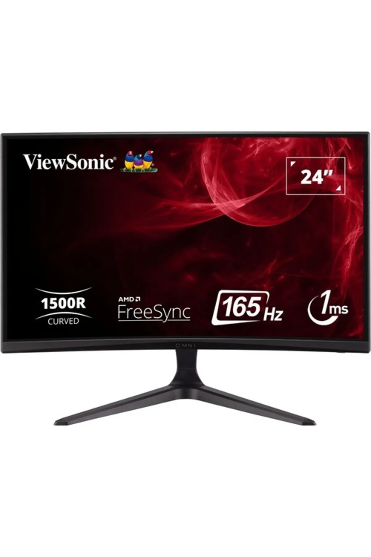 ViewSonic VX2418C 23.6" 1ms 165hz 2X HDMI DP Freesync Premium Curve Gaming Monitör