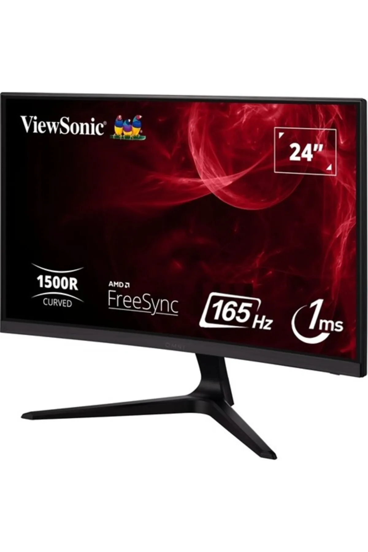 ViewSonic VX2418C 23.6" 1ms 165hz 2X HDMI DP Freesync Premium Curve Gaming Monitör