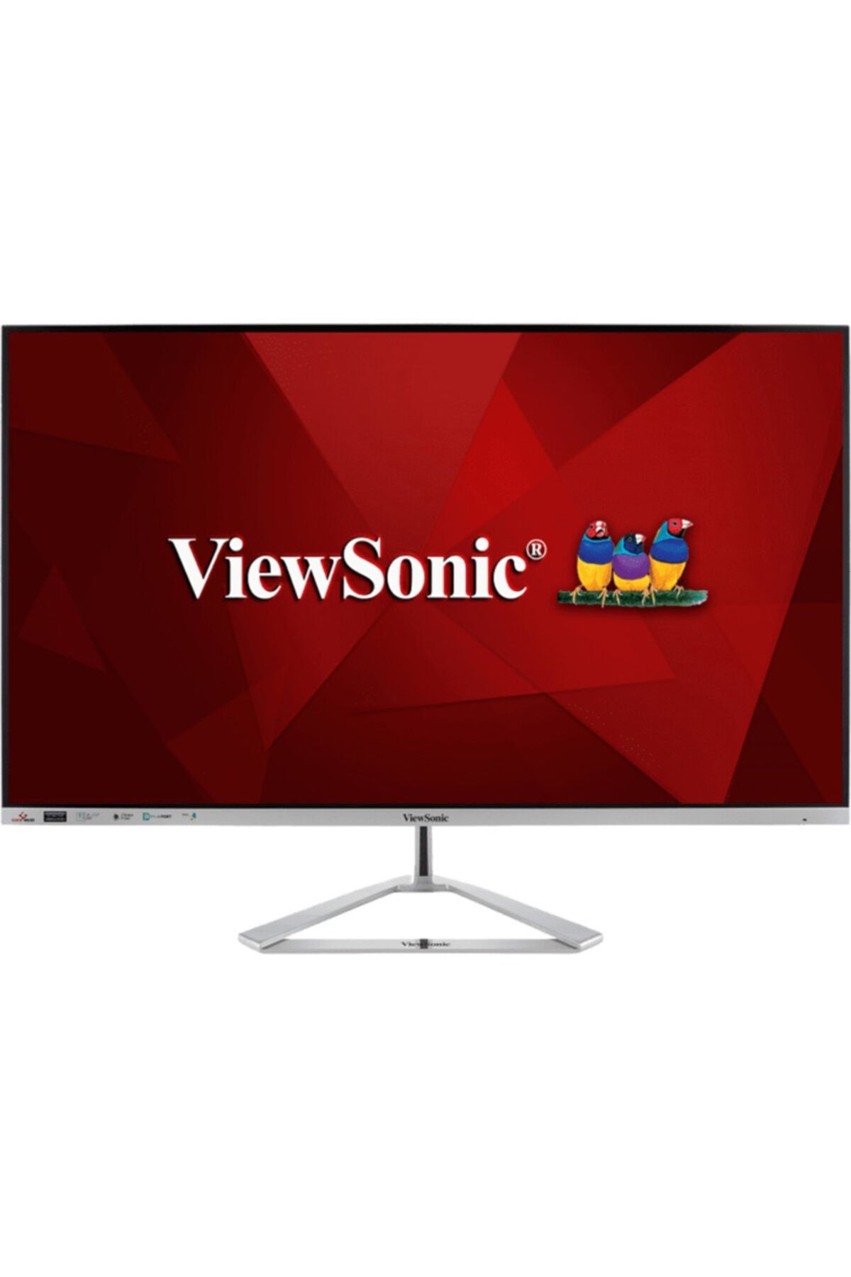 ViewSonic Vx3276-2k-mhd-2 32" Monitör Gümüş