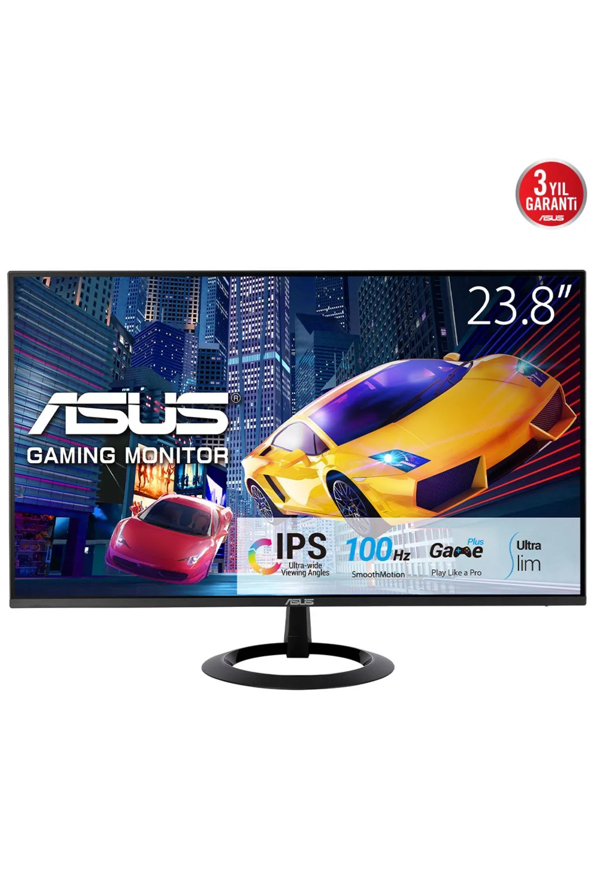 Asus VZ24EHF 23.8" 1MS 100Hz FHD HDMI VESA IPS LED MONITOR