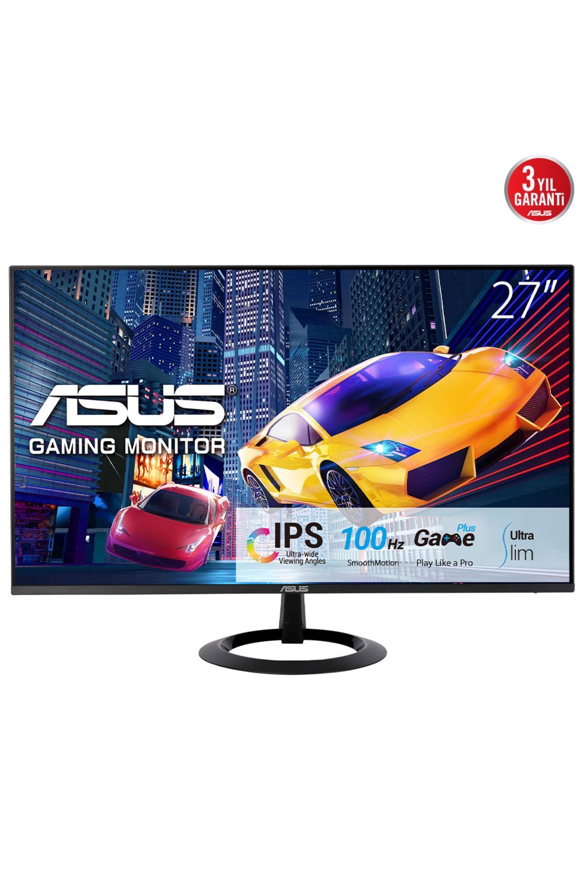 Asus VZ27EHF 27" 1MS 100Hz FHD HDMI VESA IPS LED MONITOR