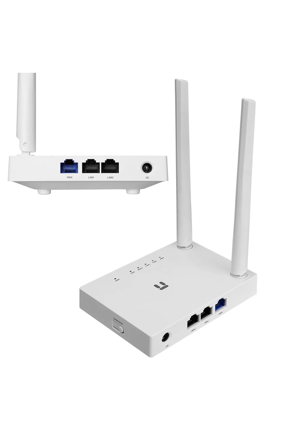 evimera W1 300Mbps 2.4Ghz 1*Wan+2*Lan 2*5Dbi Anten Ap+Repeater+Wisp Smart Kablosuz Router