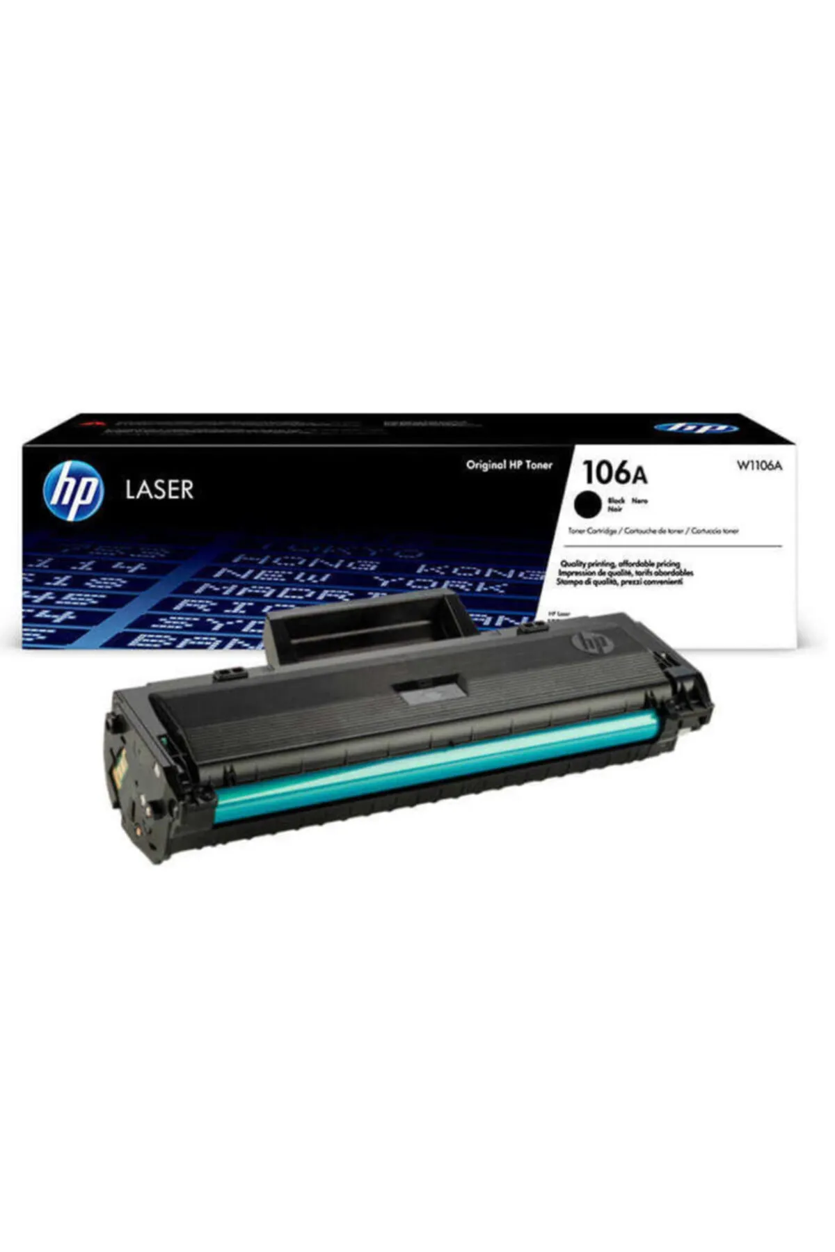 HP W1106a 106a Orjinal Siyah Toner 1.000 Sayfa