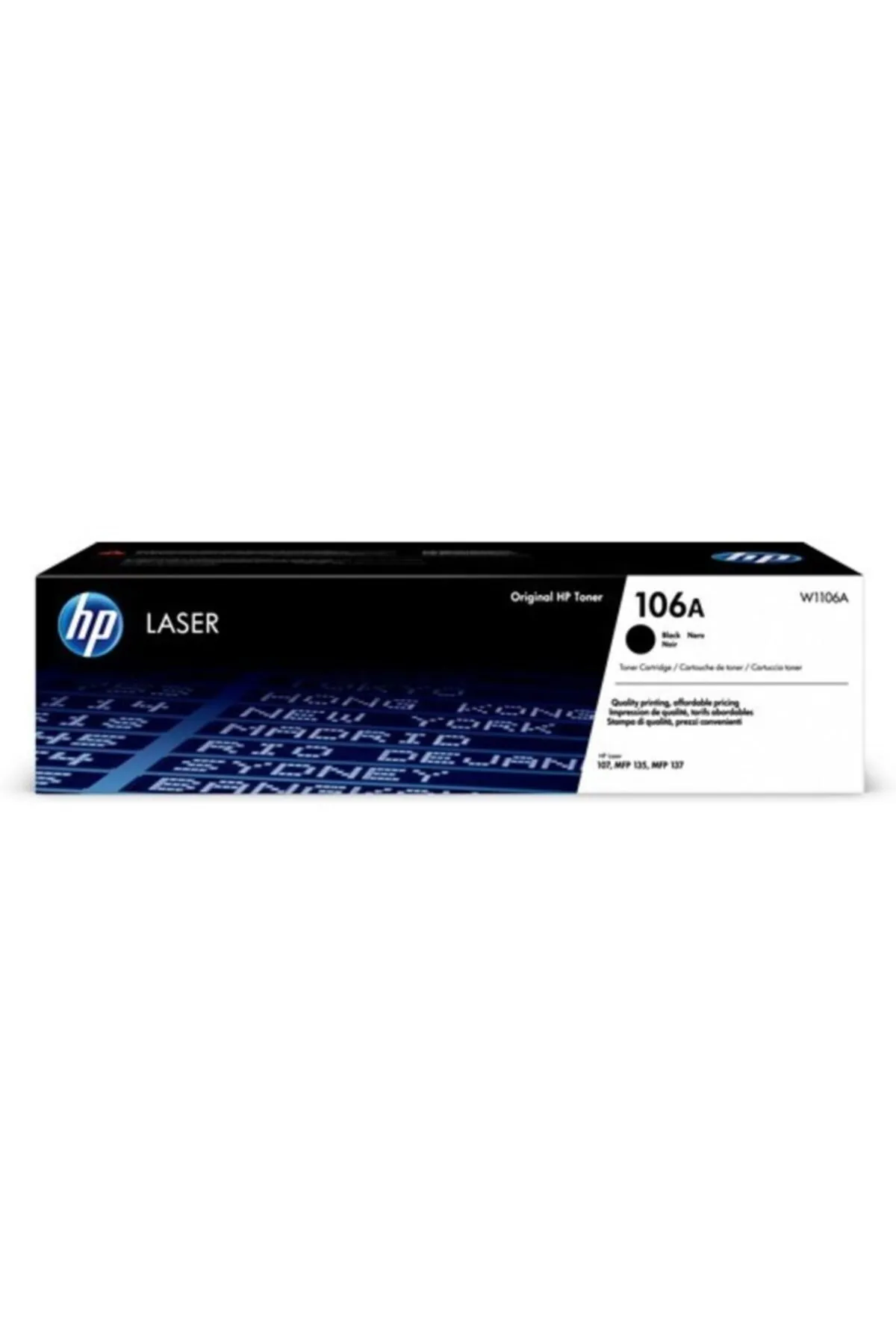 HP W1106a Black Toner Kartuş (106a) Orijinal