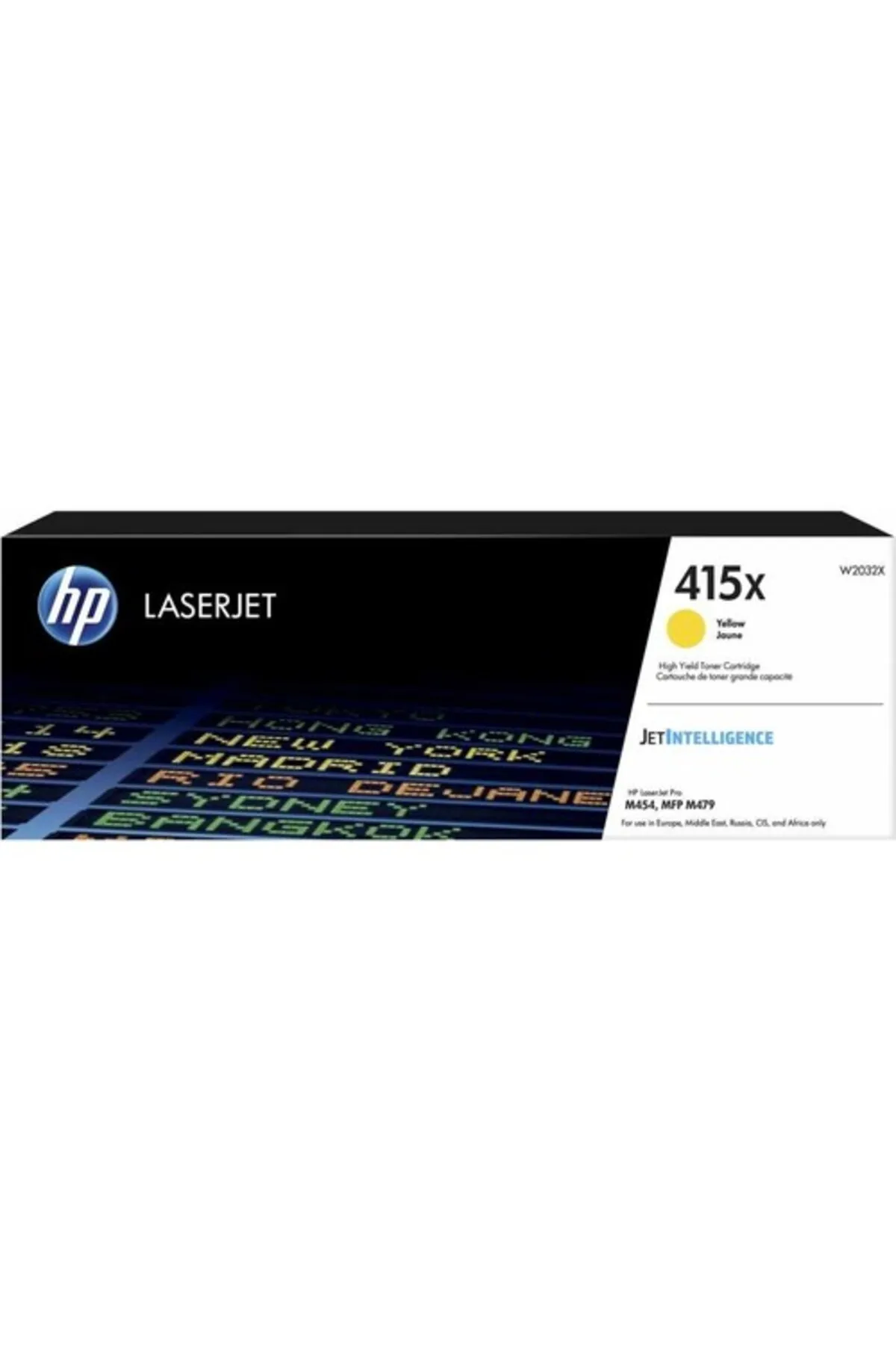 HP W2032X 415X Yüksek Kapasiteli Sarı (Yellow) Orijinal Toner 6000 Sayfa