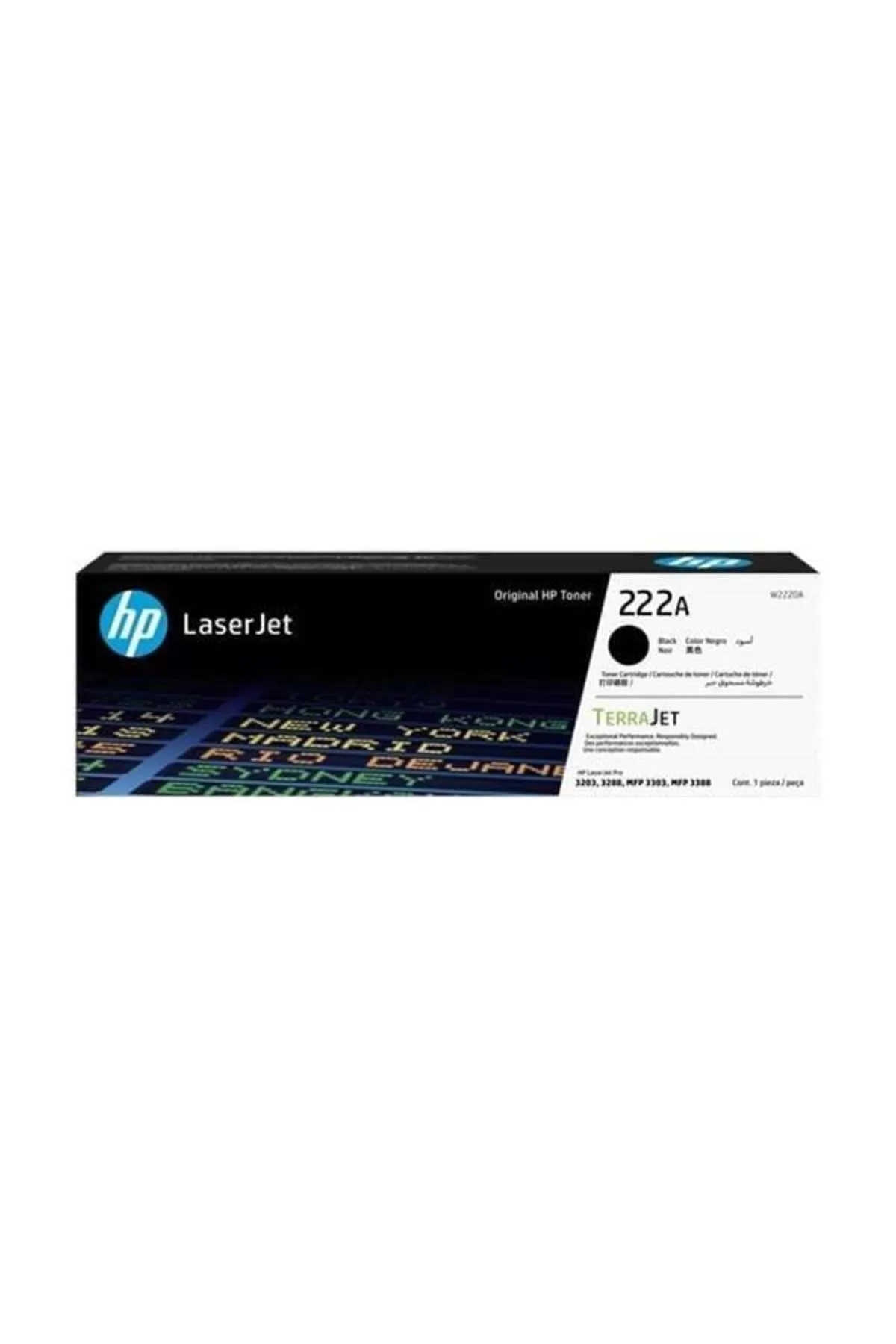 HP W2220a Siyah Toner Kartuş 222a