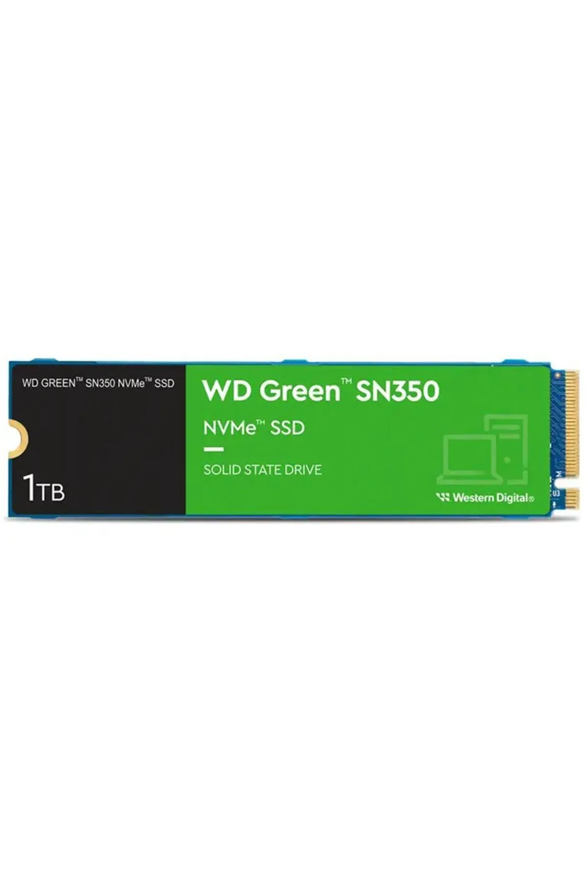 Genel Markalar Wd 1tb Green Sn350 Wds100t3g0c 3200-2500mb-s Pcıe Nvme M.2 Ssd Disk