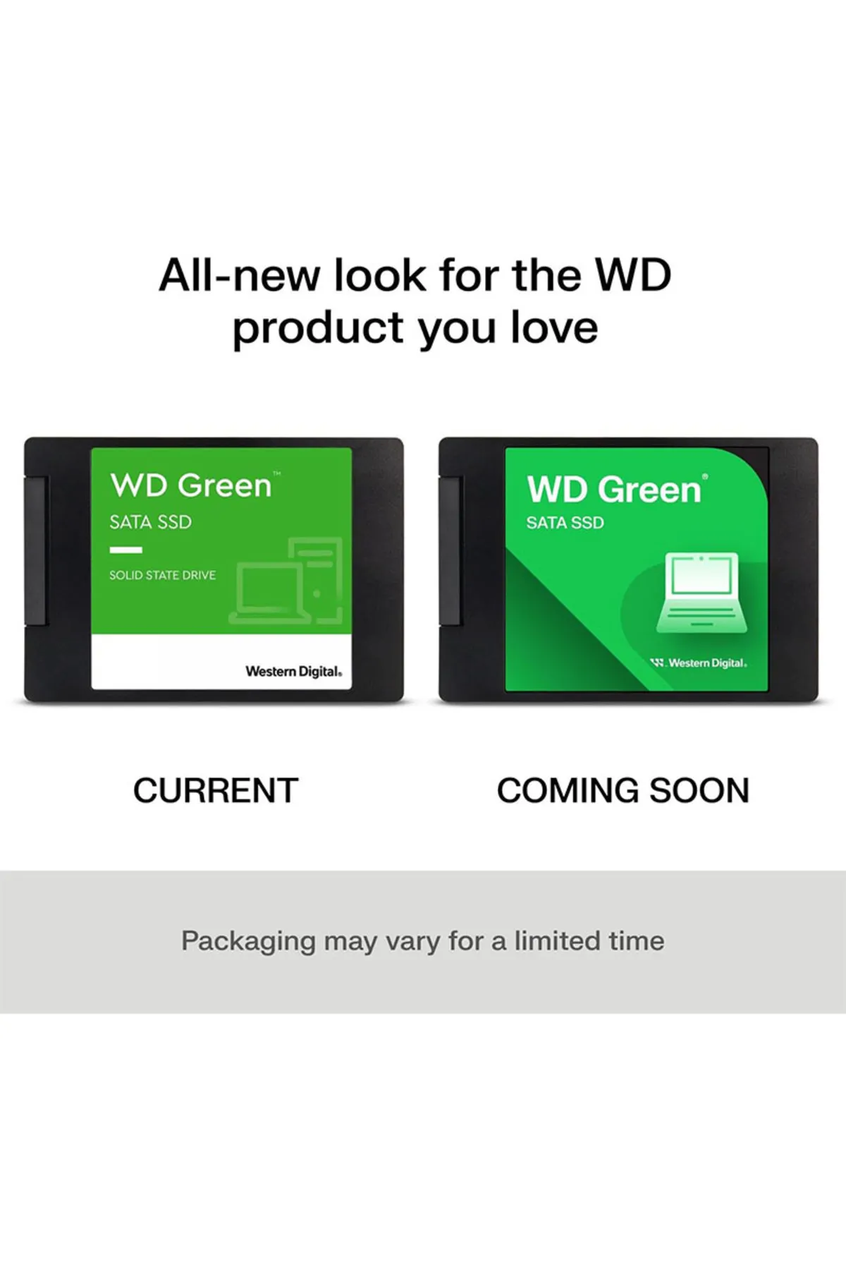 WESTERN DIGITAL Wd 480GB Green WDS480G3G0A 545/465 3D Nand 25" Sata SSD Harddisk