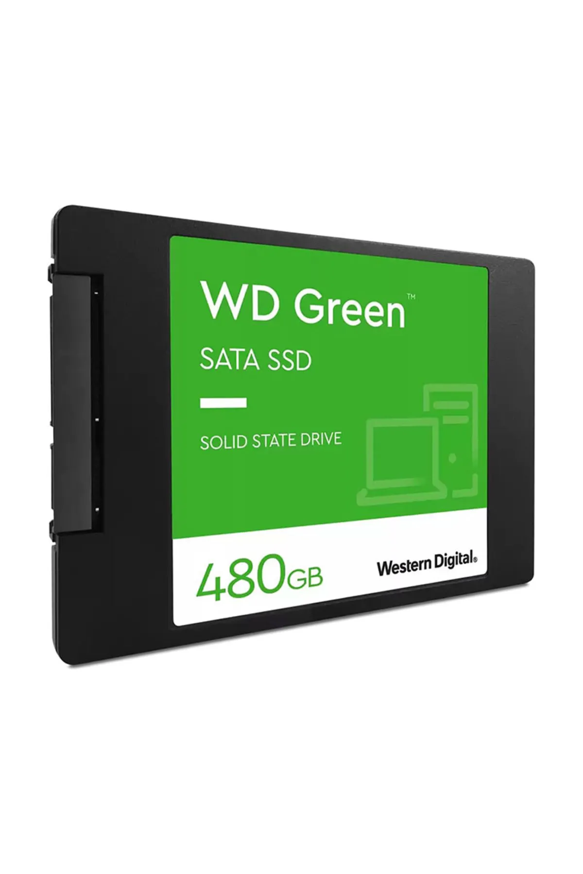 WESTERN DIGITAL Wd 480GB Green WDS480G3G0A 545/465 3D Nand 25" Sata SSD Harddisk