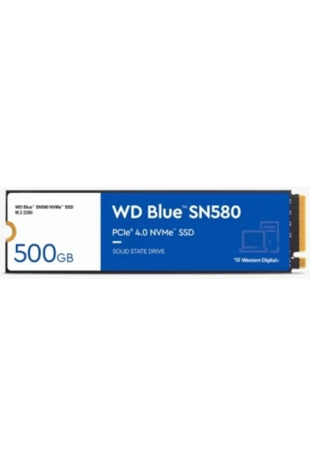 Samsung Wd 500gb Blue Sn580 Wds500g3b0e Pcıe Gen4 X4 Okuma 4000mb – Yazma 3600mb M.2 Ssd