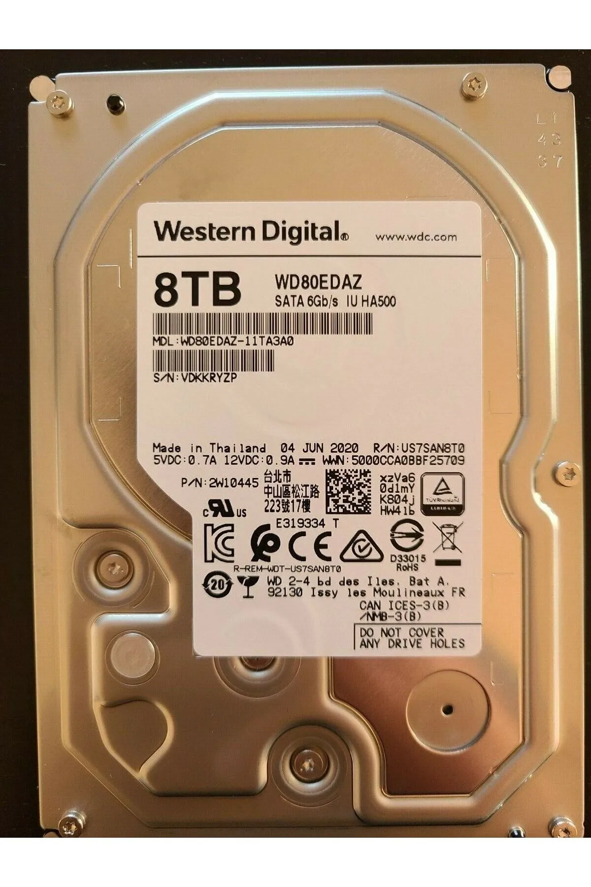 Alf Wd 8 Tb Wd80edaz