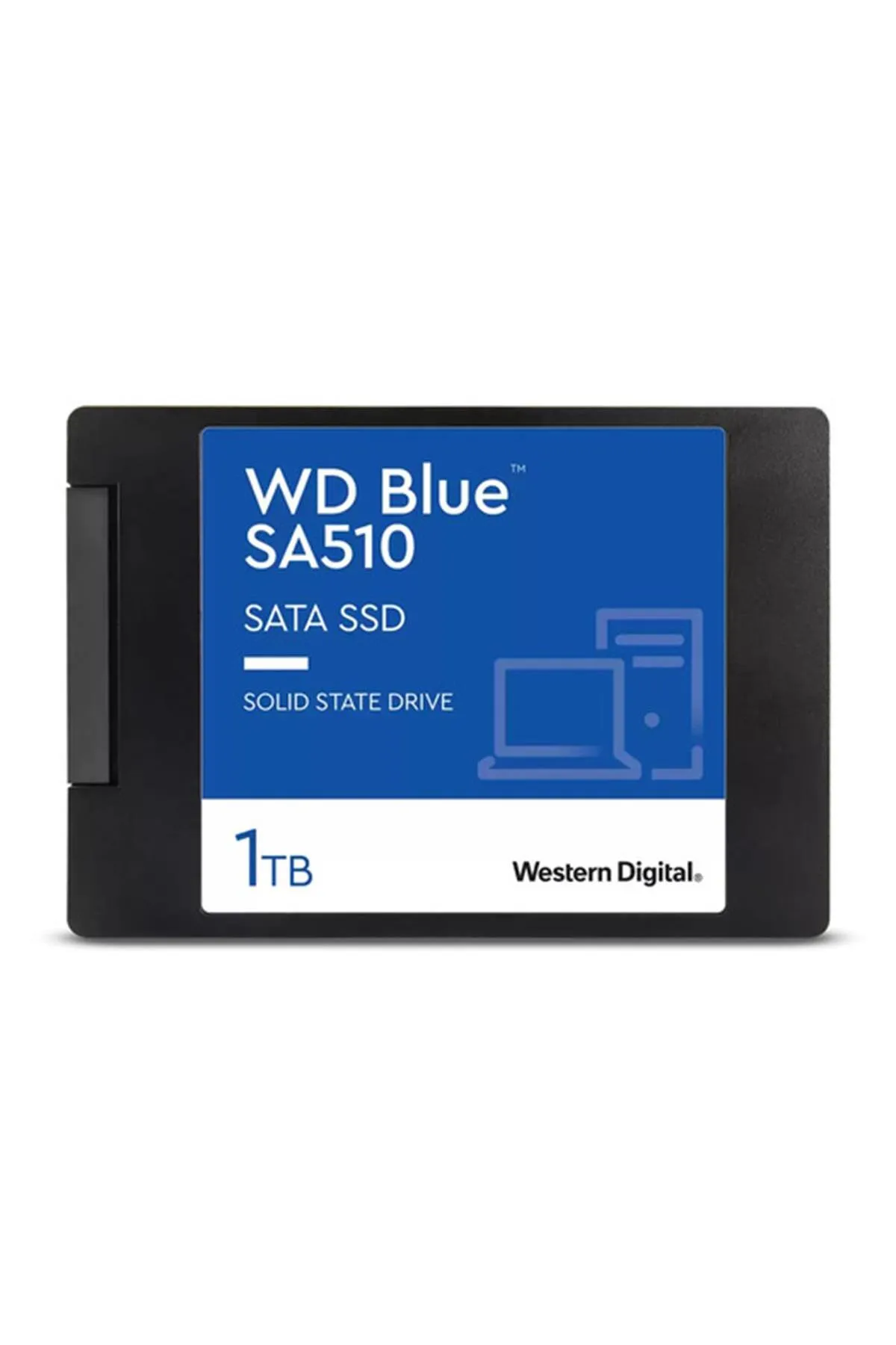 WESTERN DIGITAL WD Blue SA510 SATA SSD 1TB 2,/7 mm kasalı Uyumlu