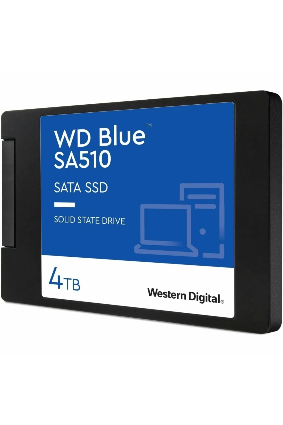 WESTERN DIGITAL Wd Blue Sa510, Wds400t3b0a, 4tb, 560/520, 3d Nand, 2,5&quot; Sata, Ssd