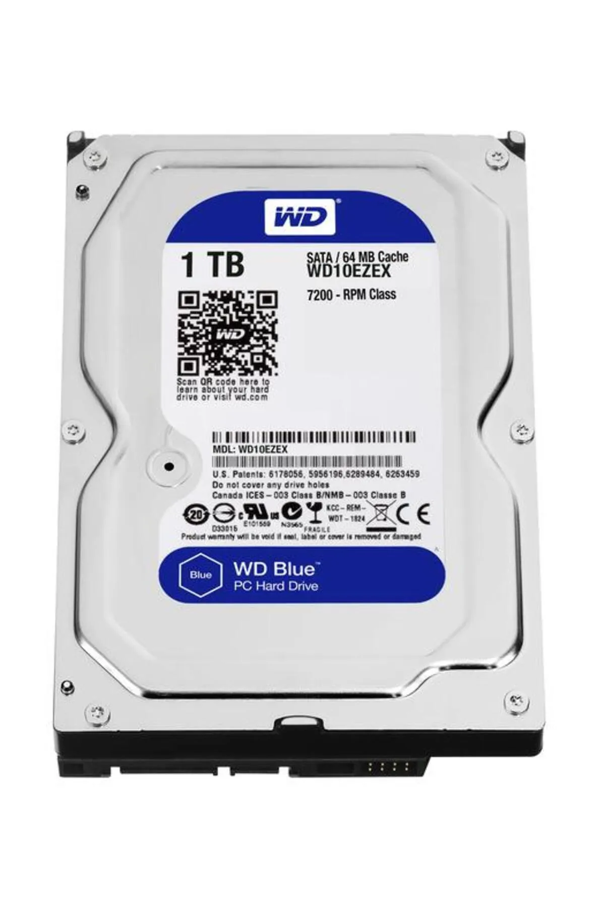 WESTERN DIGITAL Wd Caviar Blue 3.5'' Sata 3 1tb 7200rpm 64mb