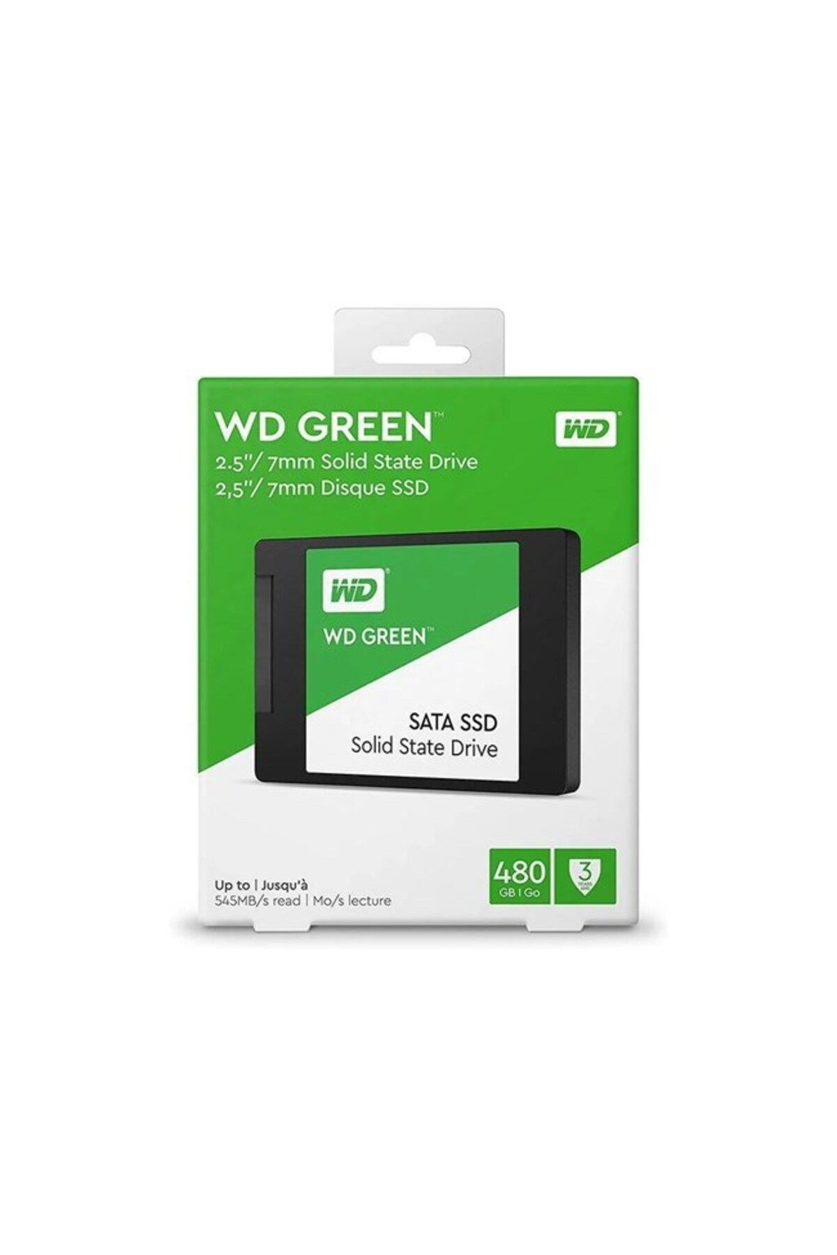 WESTERN DIGITAL WD Green 480GB 2.5" SATA SSD (545MB/s)