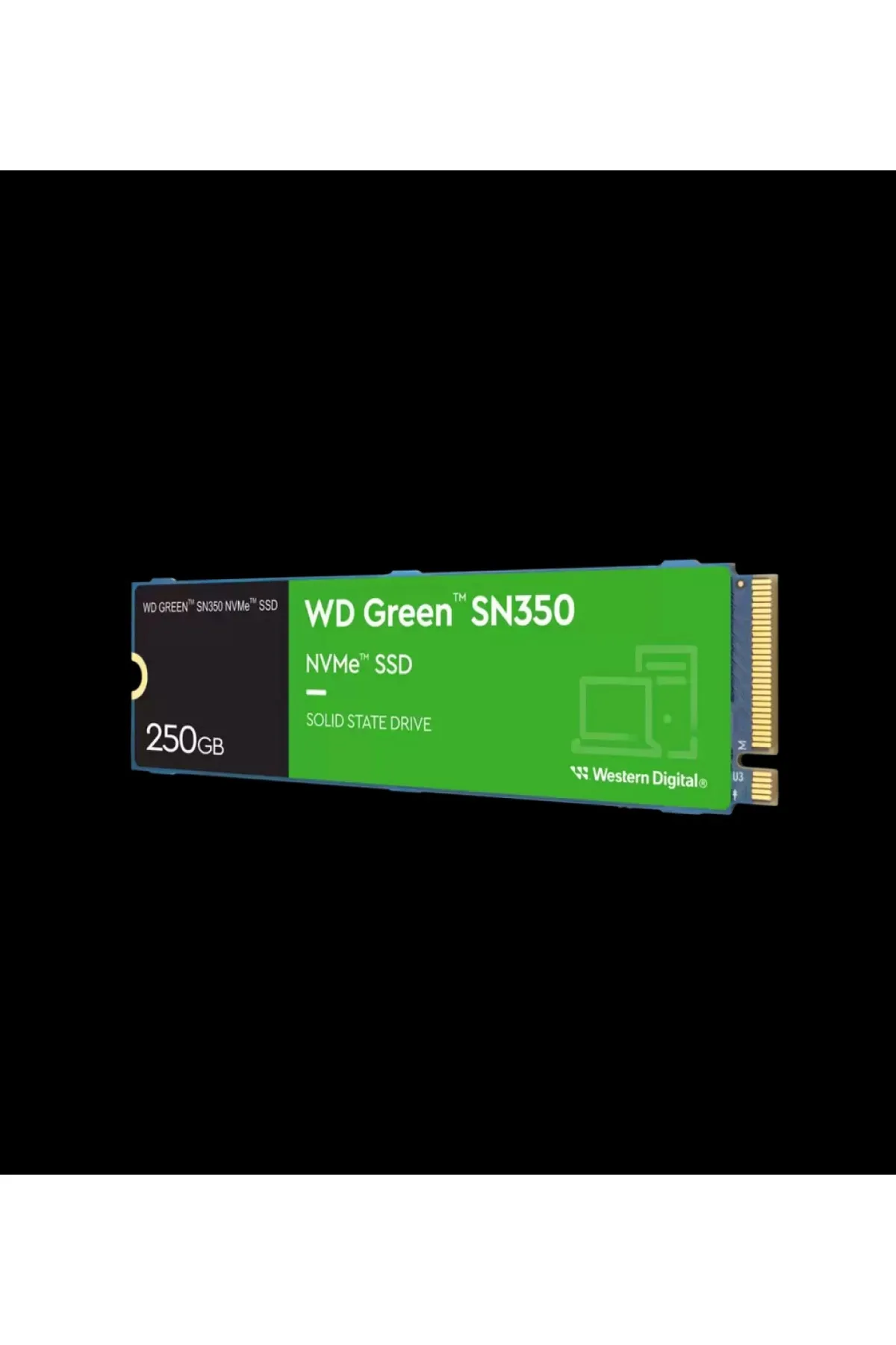 WESTERN DIGITAL WD Green SN350, WDS250G2G0C, 250GB, 2400/1500, Gen3, NVMe PCIe M.2 SSD