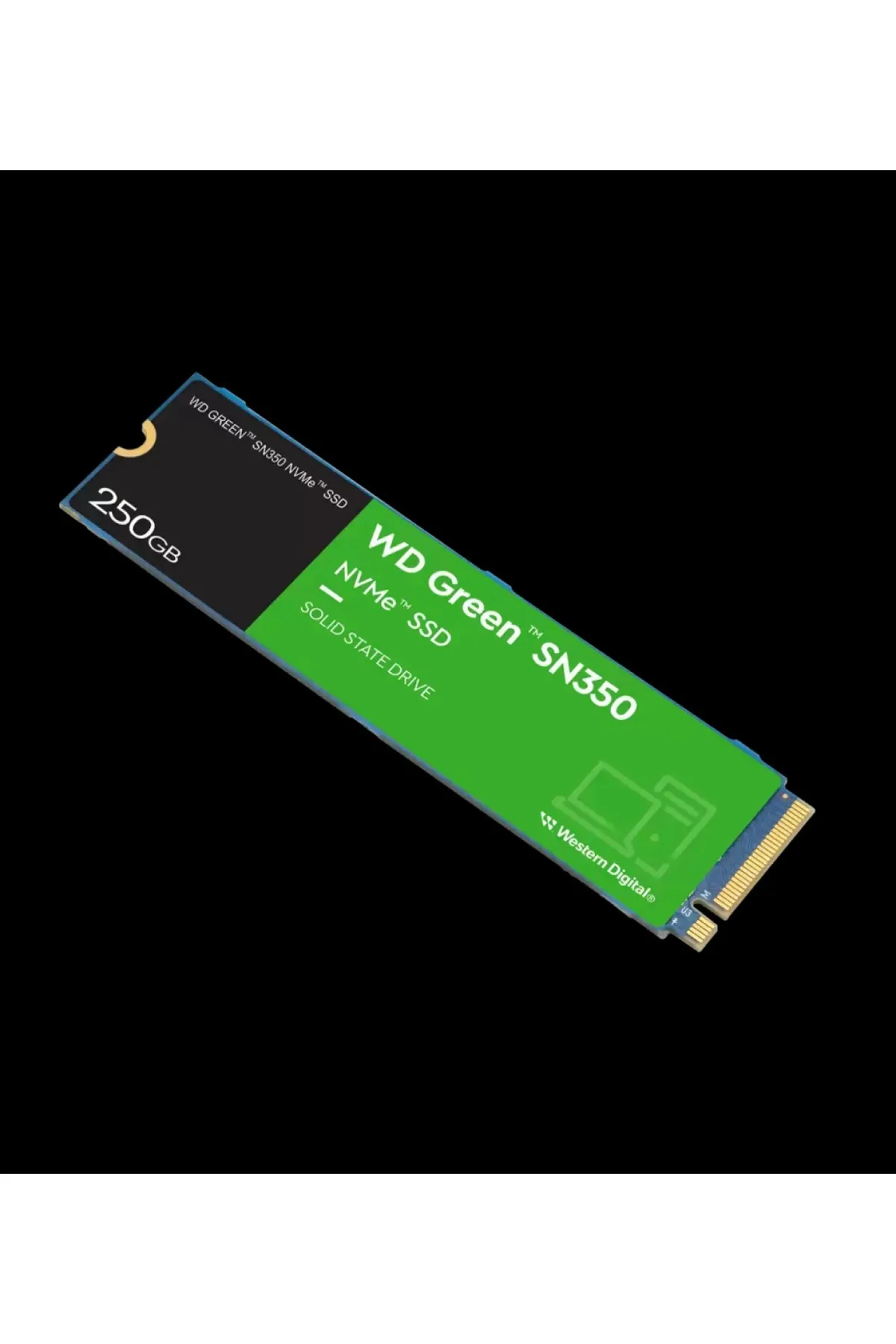 WESTERN DIGITAL WD Green SN350, WDS250G2G0C, 250GB, 2400/1500, Gen3, NVMe PCIe M.2 SSD