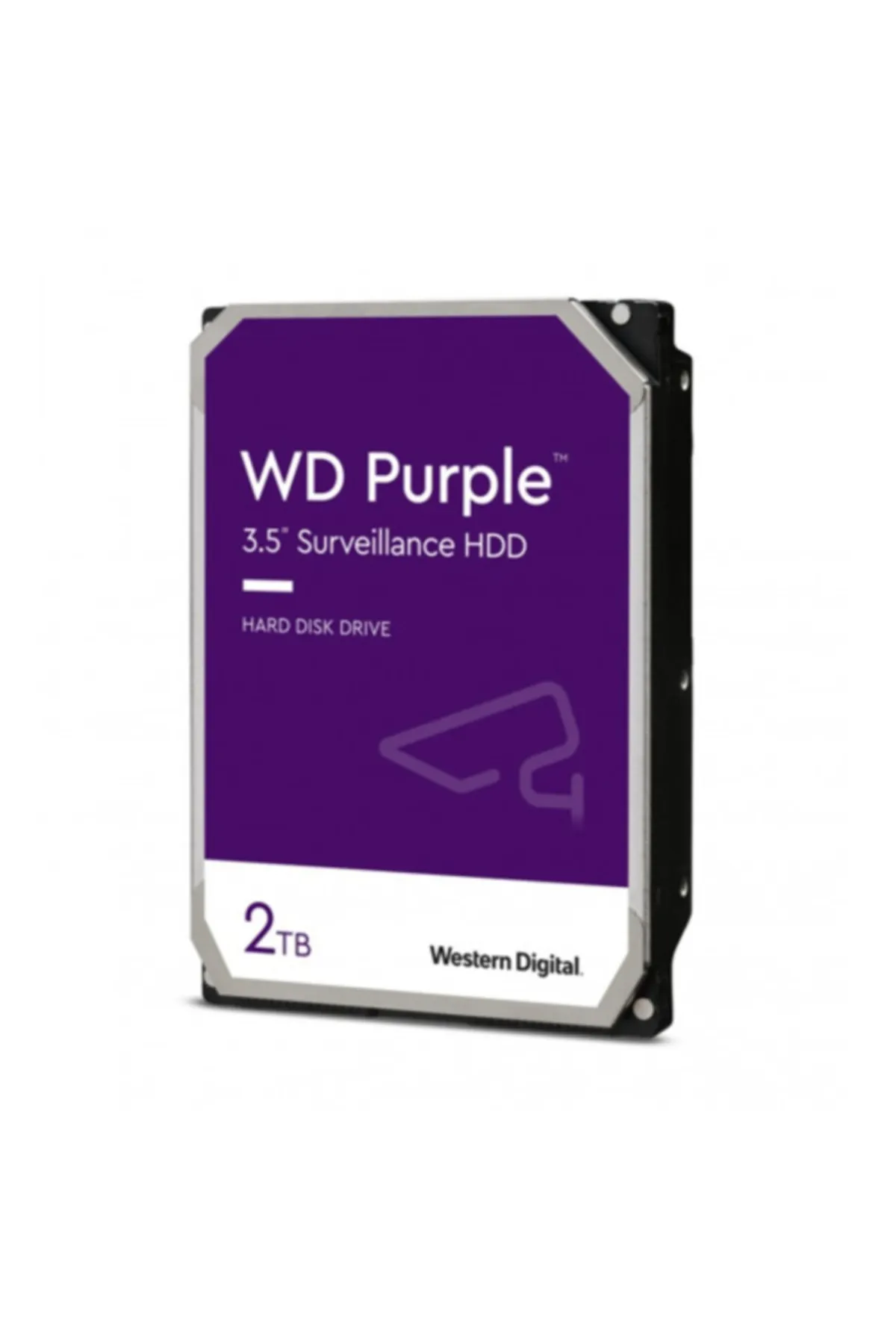 WD Wd Purple Wd22purz 3,5&amp;quot; 2tb, 256mb, 5400 Rpm, 7/24 Güvenlik Hdd