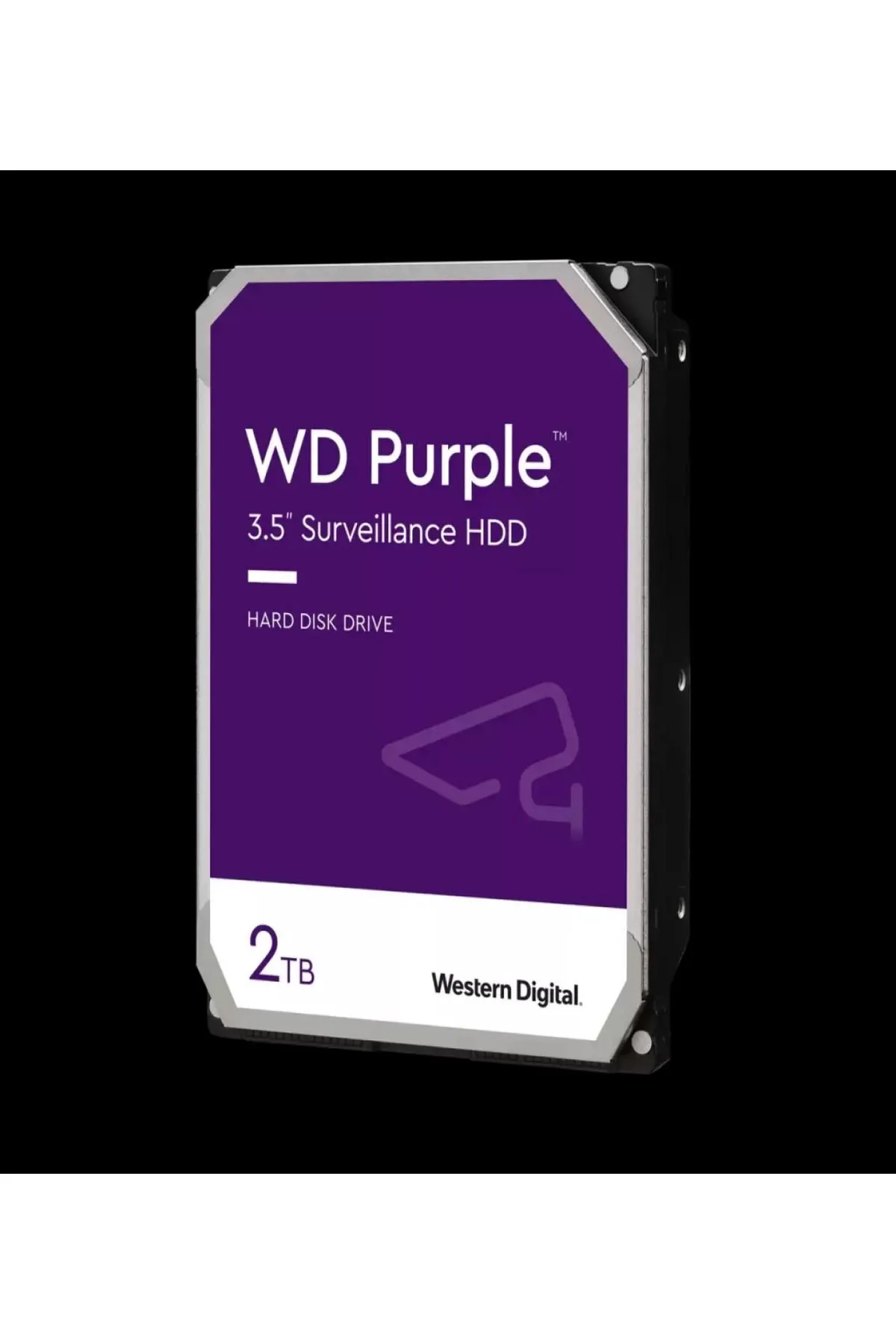 WESTERN DIGITAL WD PURPLE, WD23PURZ,  3.5&quot;, 2TB, 256Mb, 5400 Rpm, 7/24 Güvenlik, HDD