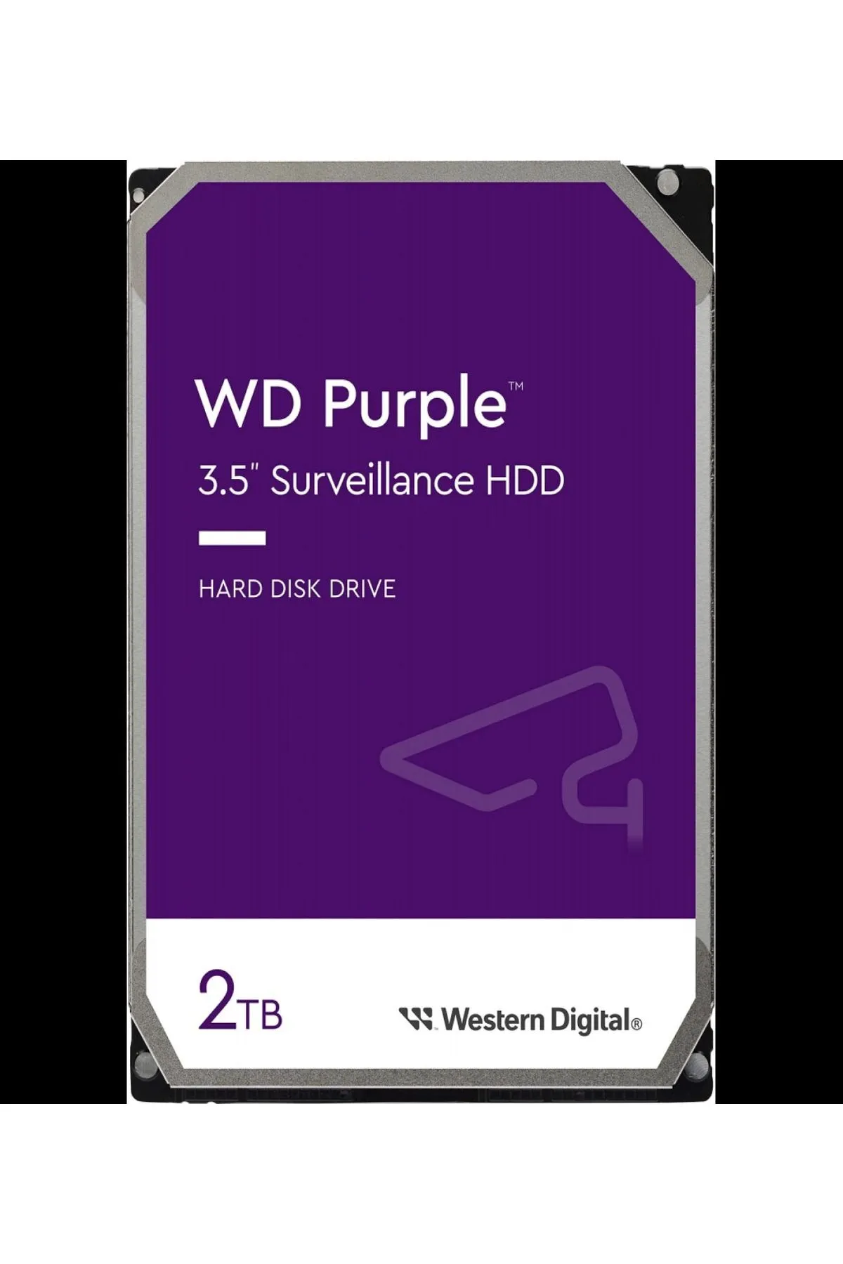 WESTERN DIGITAL WD PURPLE, WD23PURZ,  3.5&quot;, 2TB, 256Mb, 5400 Rpm, 7/24 Güvenlik, HDD