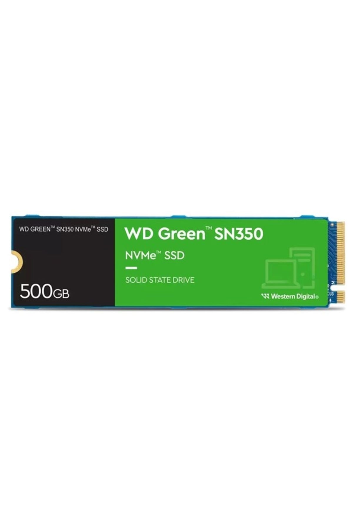 WESTERN DIGITAL WD SN350 500GB 2400/1500/MB/s M2 PCIe NVME SSD WDS500G2G0C