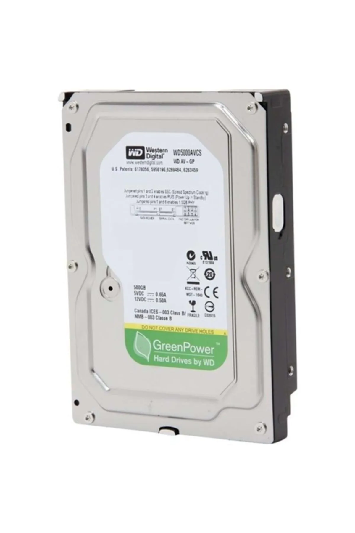 WD Wd Wd5000avds 3.5" 500 Gb 7200 Rpm Av-gp Hdd