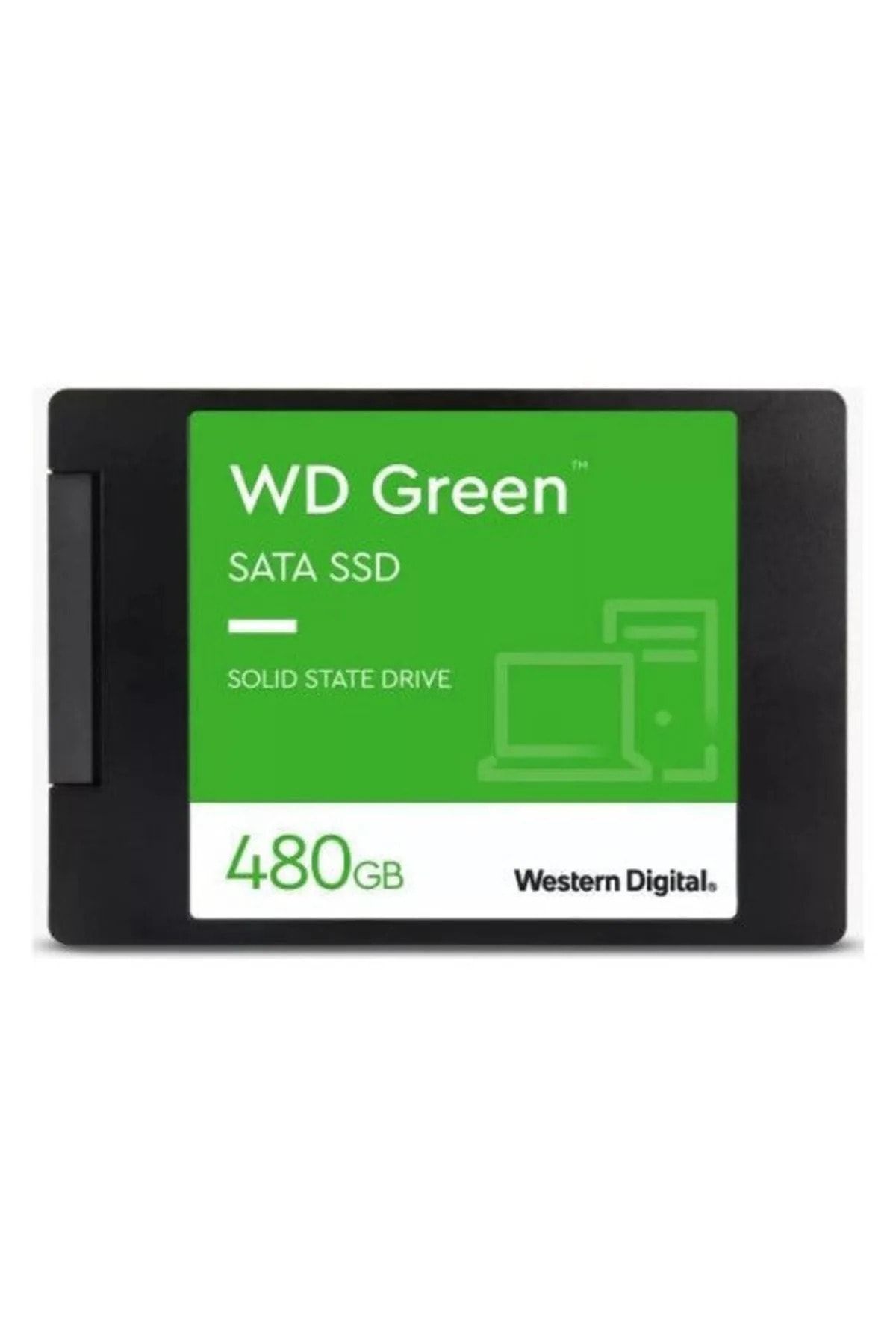 Genel Markalar WDS480G3G0A SATA SSD 2.5 inç 7 mm kasalı 480 gb