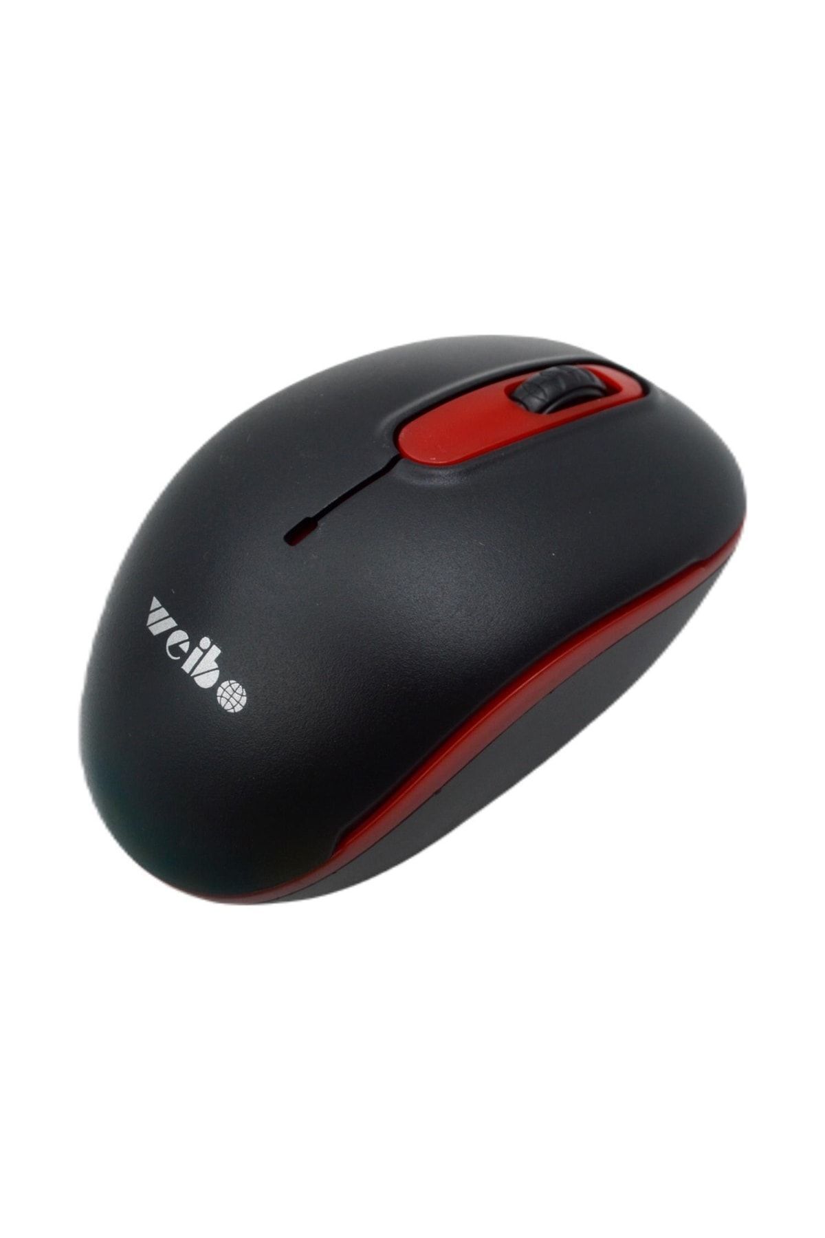 Linea Weibo 1600/2400/3200 Dpi Kablosuz Mouse 2.4 Ghz Rf-4005 Siyah/kırmızı