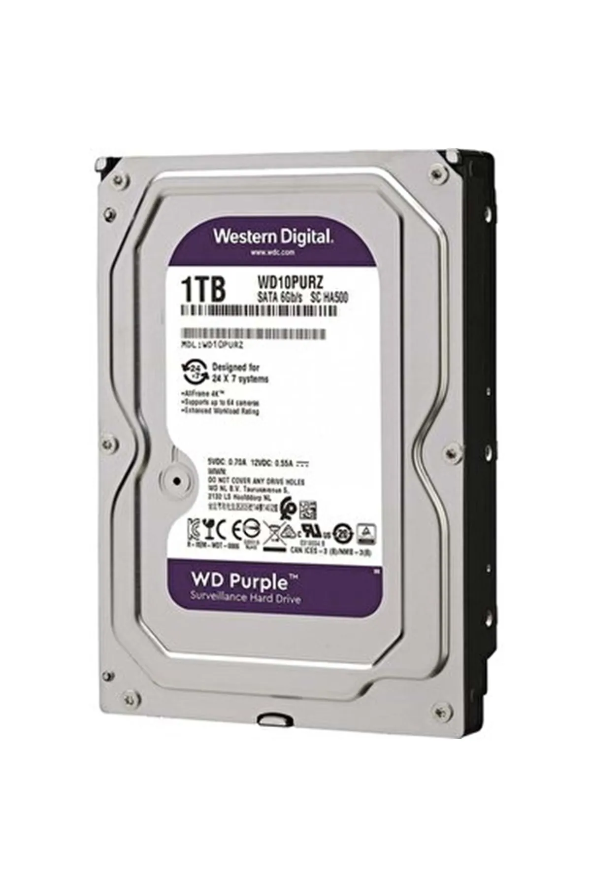 WD Western Dıgıtal Purple 1tb 7/24