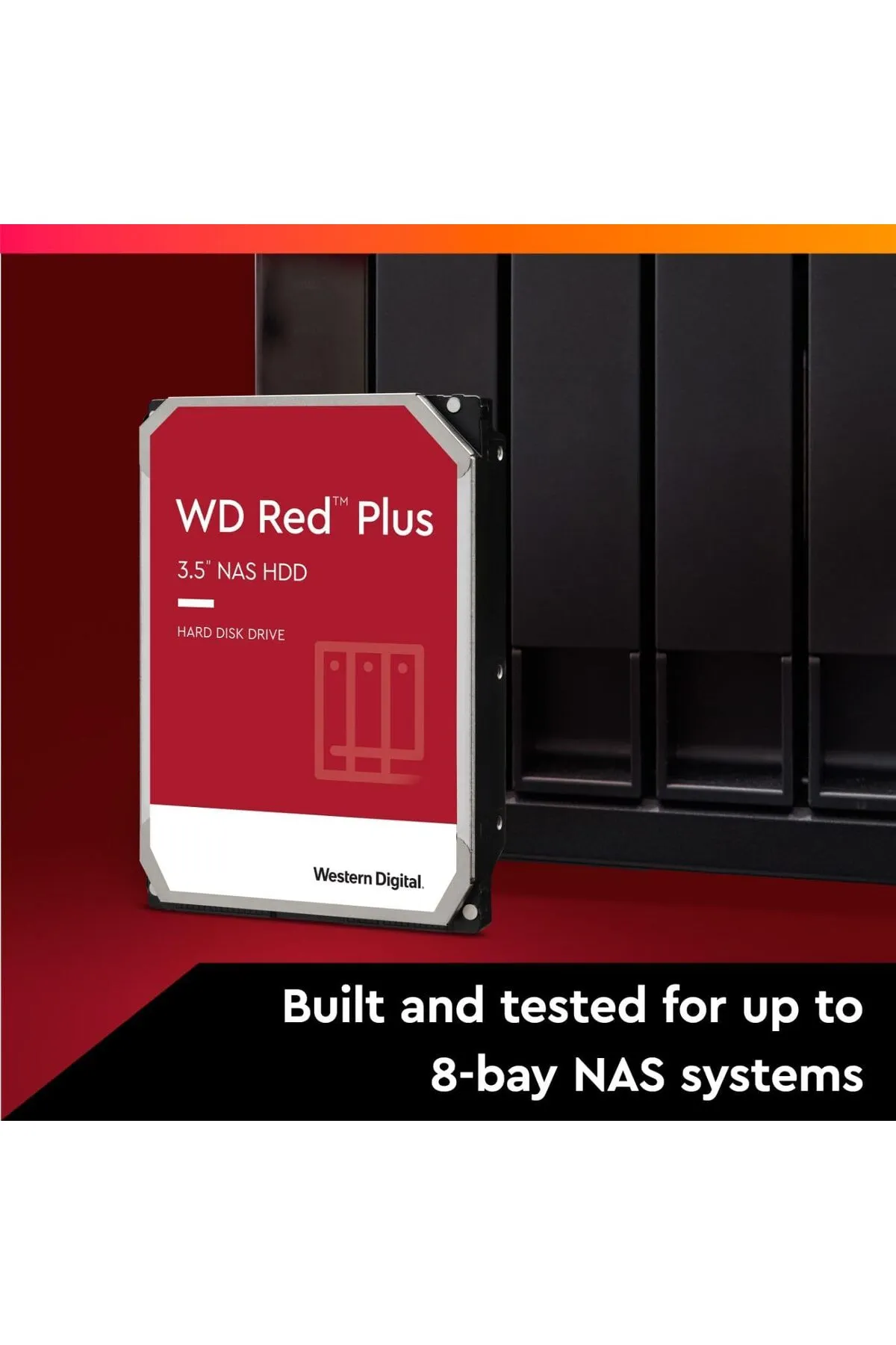 WDB Western Digital Wd Red Plus 8to Sata 6gb/s 3.5p Hdd