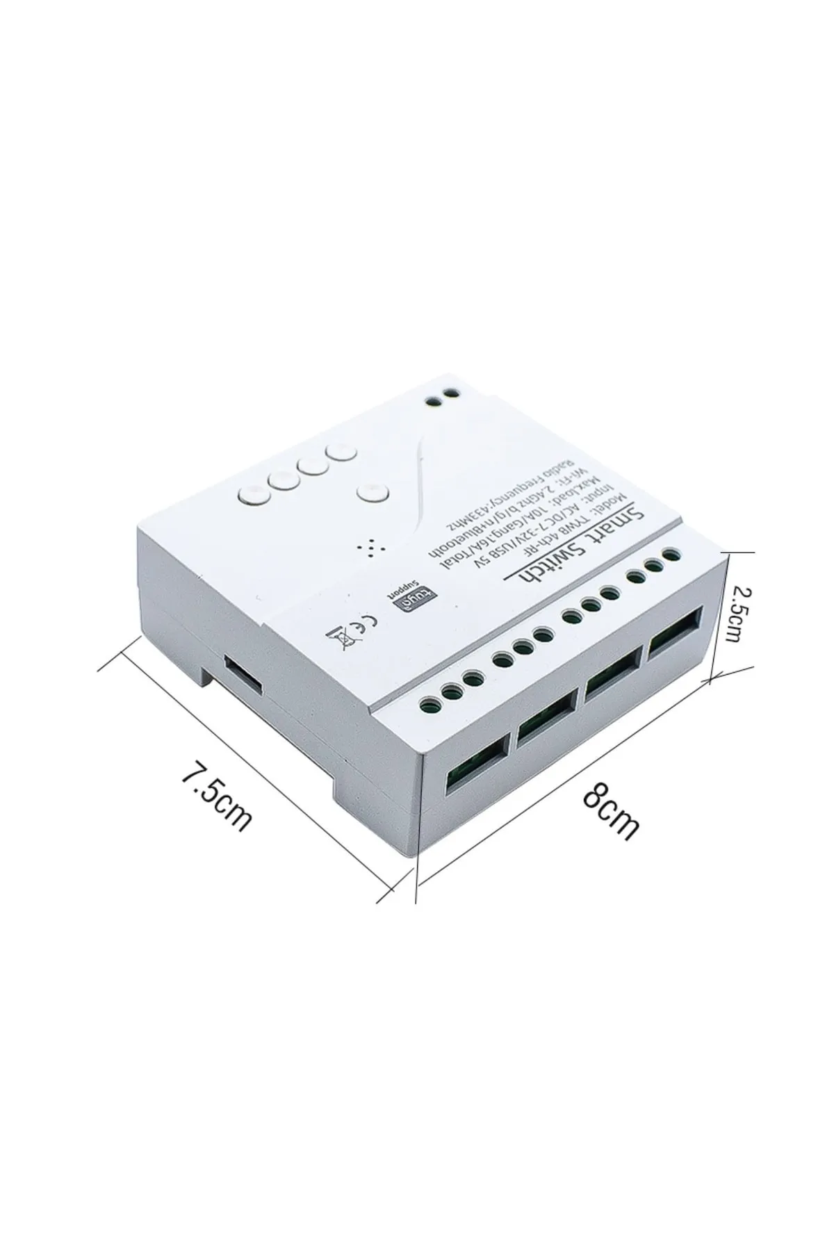 BENİMOLMALI Wifi Kablosuz Anahtarı Akıllı Modül 4ch Dc5v 12v 32v 24v 110v 220v İle Çalışır