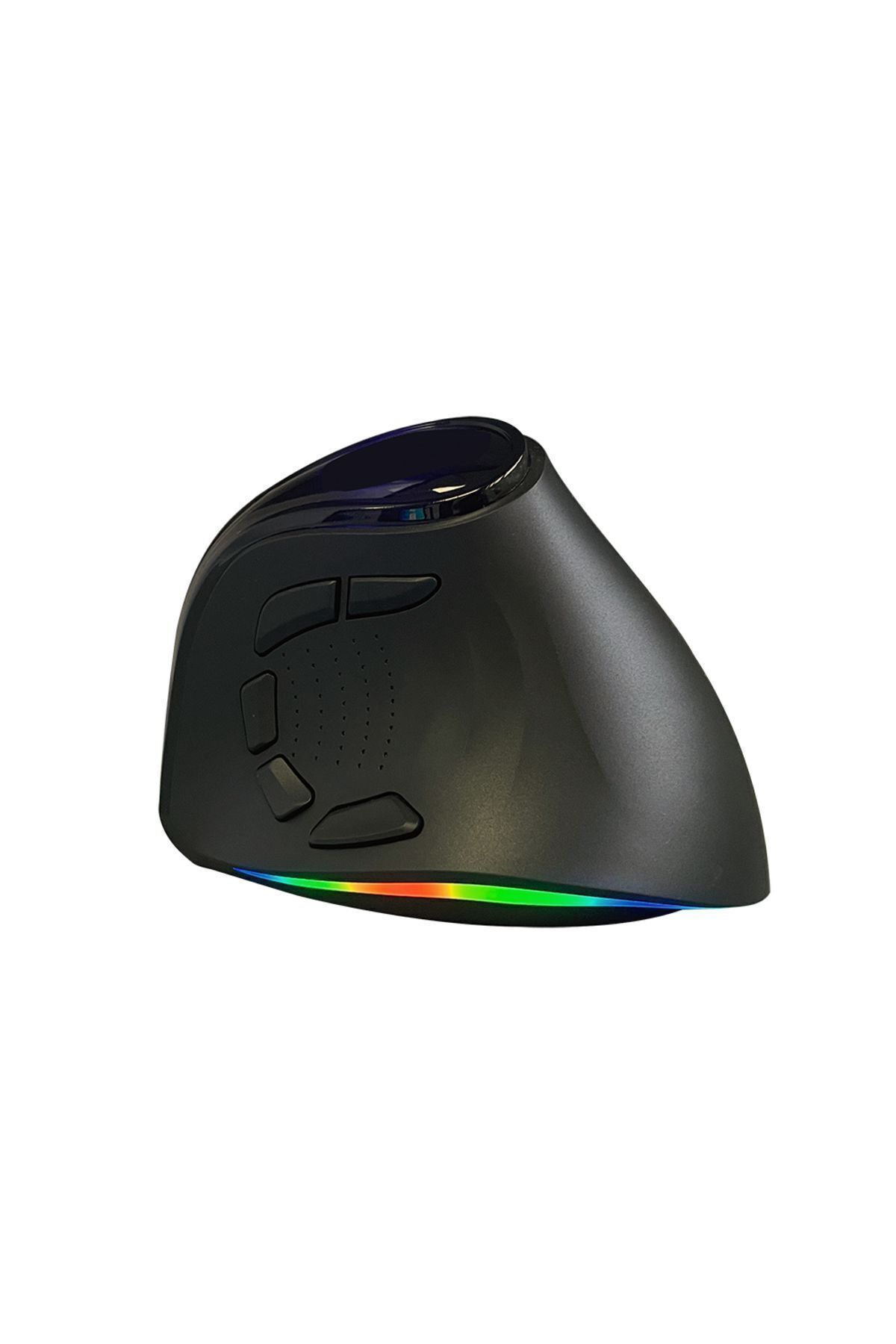 Dexim Wireless, 2.4Ghz & Bluetooth RGB AntiRSI Şarj Edilebilir Ergonomik Dikey Tutuşlu Kablosuz Mouse