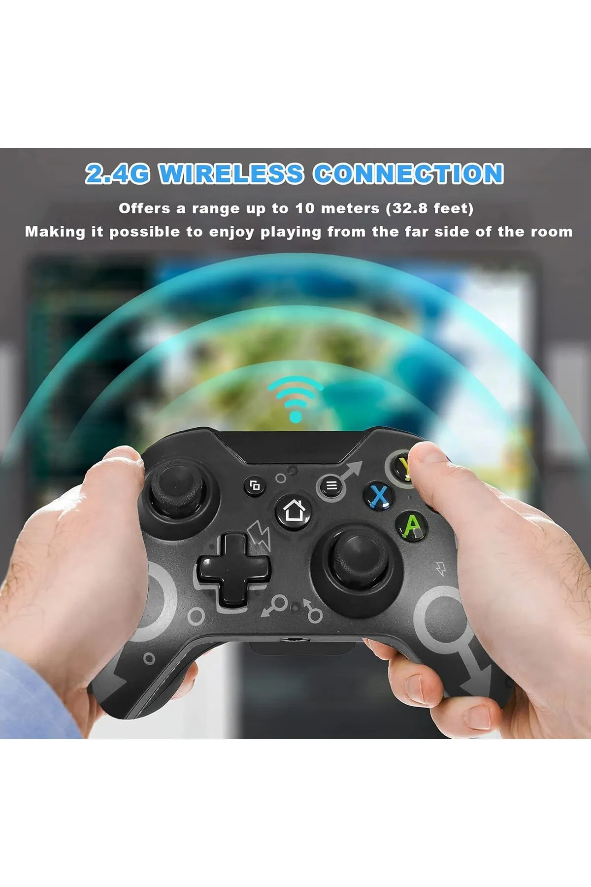 SFL Product Wireless Controller X-box One/PS3/PC için 2.4G Kablosuz Game Controller Oyun Kolu