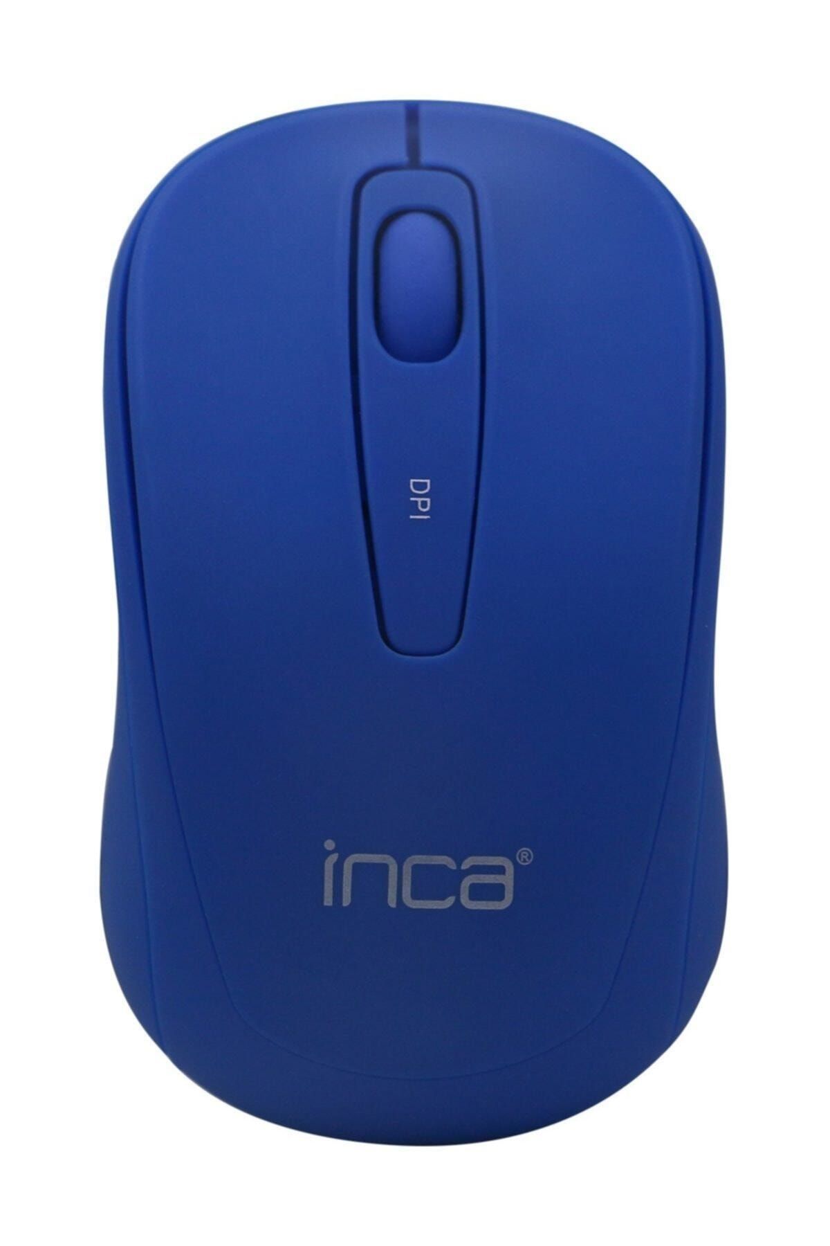 Inca Wireless Sessiz Mavi Mouse Iwm-331rm Silent