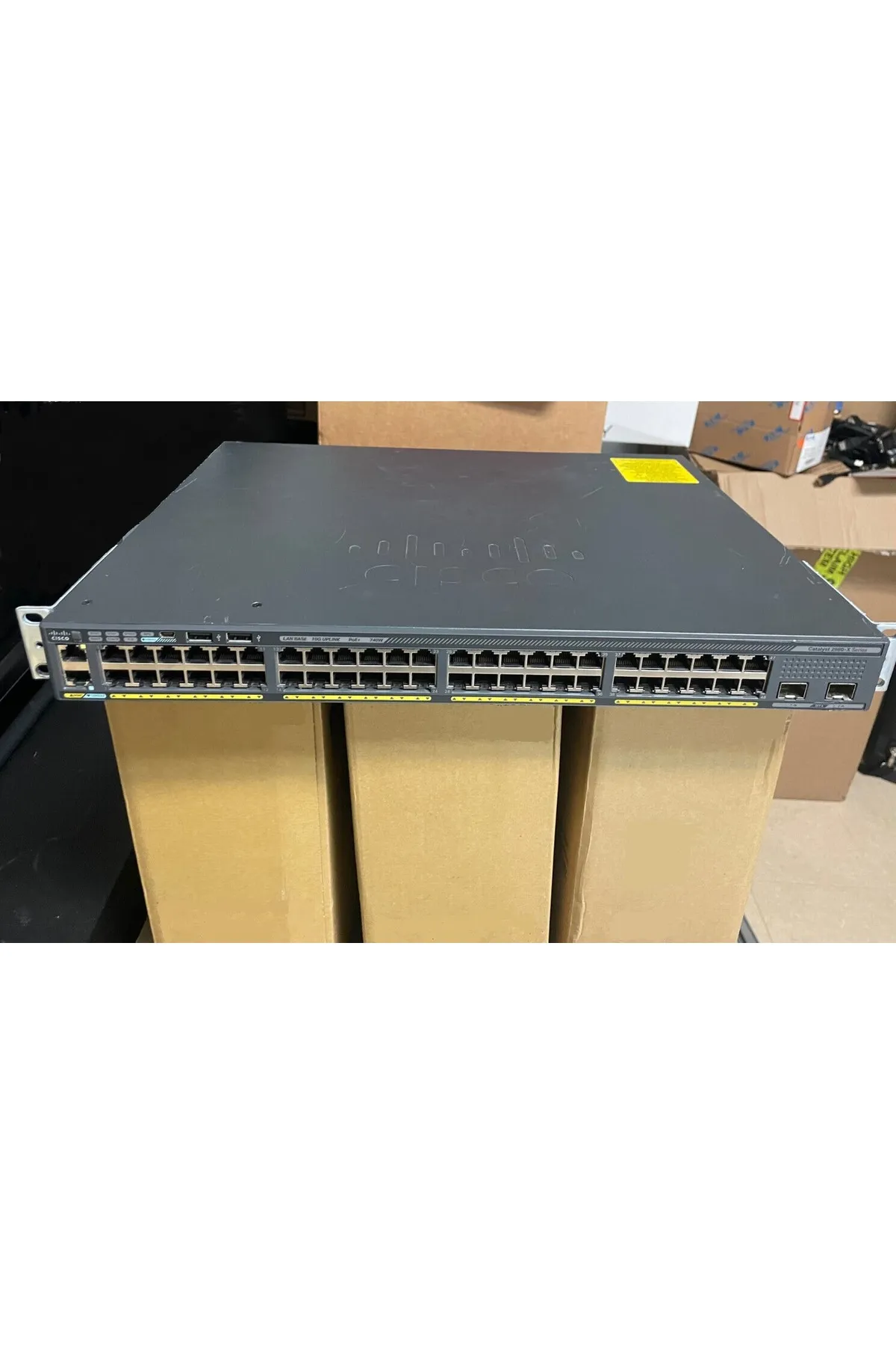 Cisco WS-C2960X-48FPD-L FULL POE SWITCH