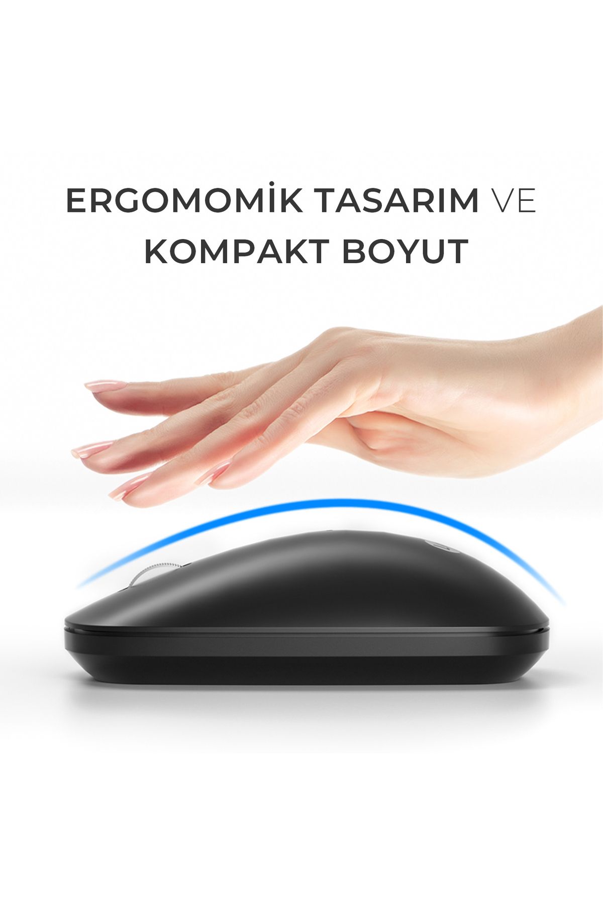 Lecoo Ws214 Kablosuz 1200dpı 3 Tuşlu Sessiz Dizüstü, Pc, Mac Için, Usb Alıcı Ile Optik Mouse Gri