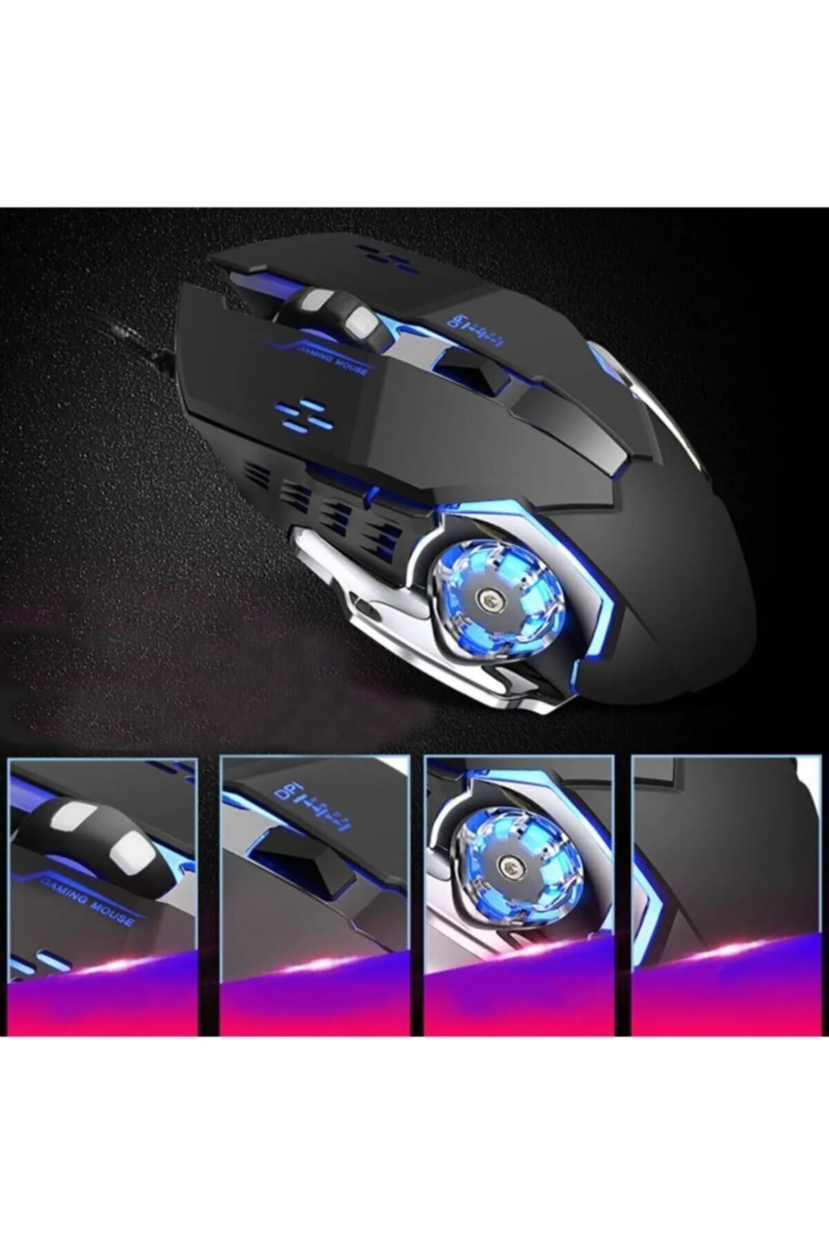 Cooltech X15 Gt Usb 3200dpı Laser Kablolu Ledli Işıklı Oyun Gaming Oyuncu Mouse