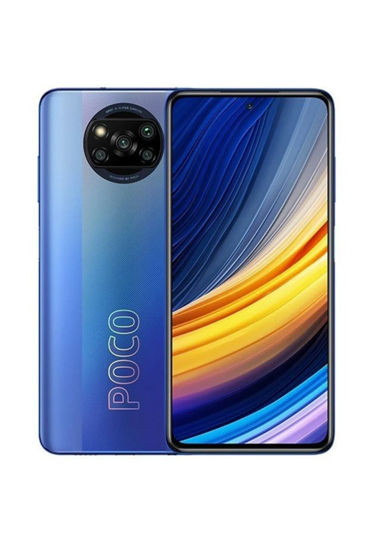 Poco X3 Pro 8GB Ram + 256 GB Mavi Cep Telefonu (Xiaomi Türkiye Garantili)