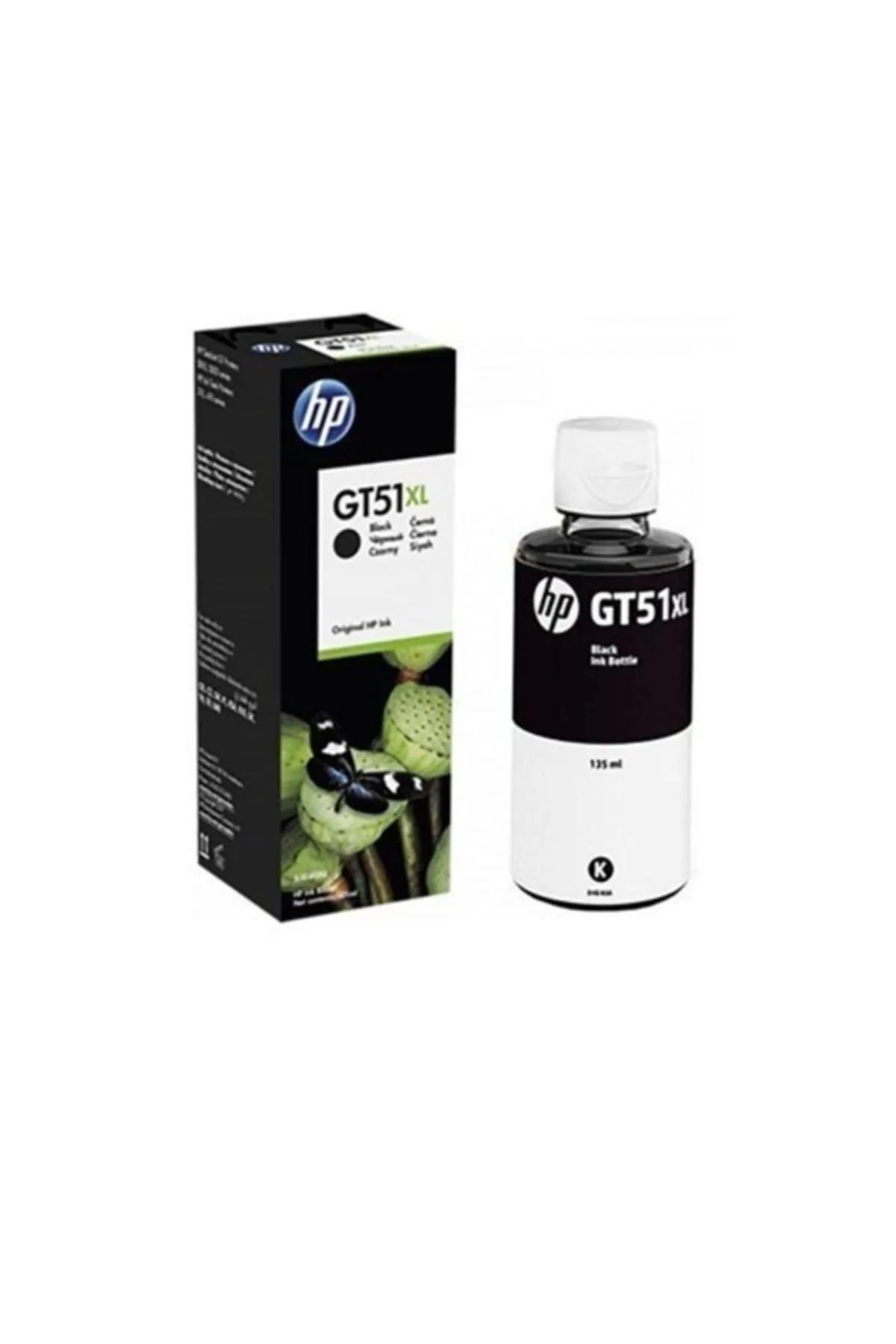 HP X4e40ae (gt51xl) Orjinal Siyah Ink Bottle (6k)