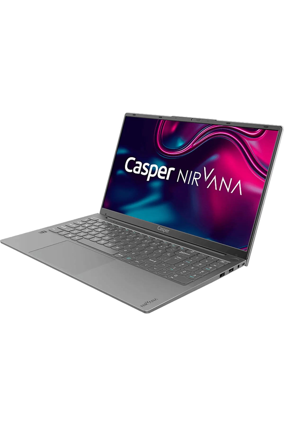 Casper X600.1245-8E00T-G-F/Core i5-1245H/8GB RAM/500GB SSD/15.6"/W11 Laptop Metalik Gri