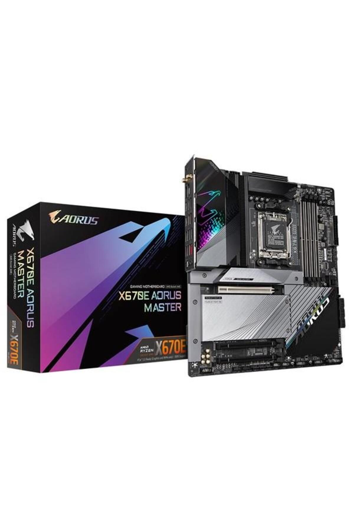 Gigabyte X670e Aorus Master Wıfı-6e Ddr5 Hdmı-dp Pcıe 5.0 Am5 Eatx