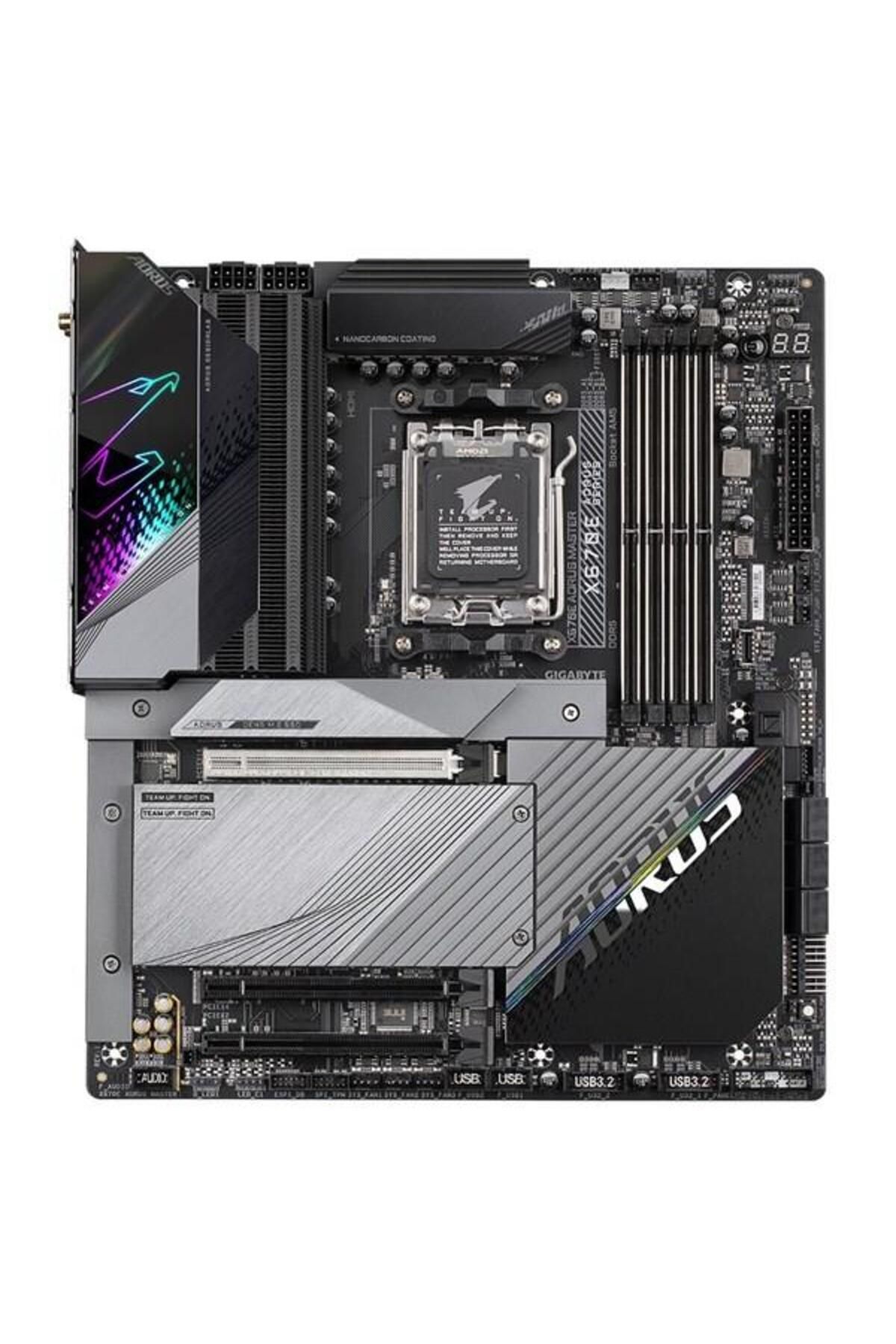 Gigabyte X670e Aorus Master Wıfı-6e Ddr5 Hdmı-dp Pcıe 5.0 Am5 Eatx