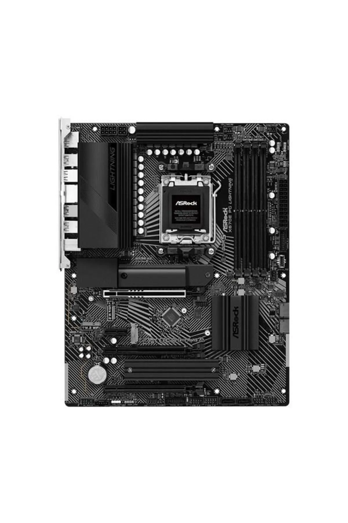 ASRock X670e Pg Lıghtnıng Ddr5 Hdmı-dp Pcıe 5.0 Am5 Atx