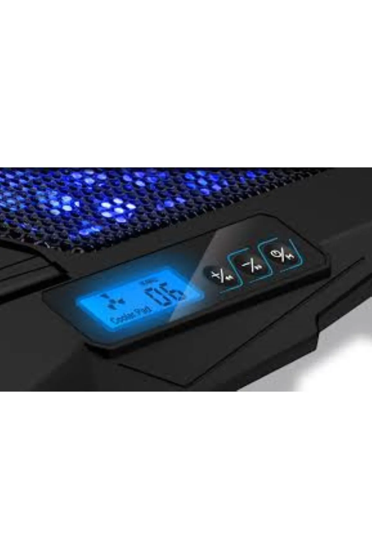 ECOYOM X6A Gaming Pad Laptop Cooler 6 Fanlı Notebook Soğutucu Mavi Led Işıklı Dizüstü Bilgisayar Standı